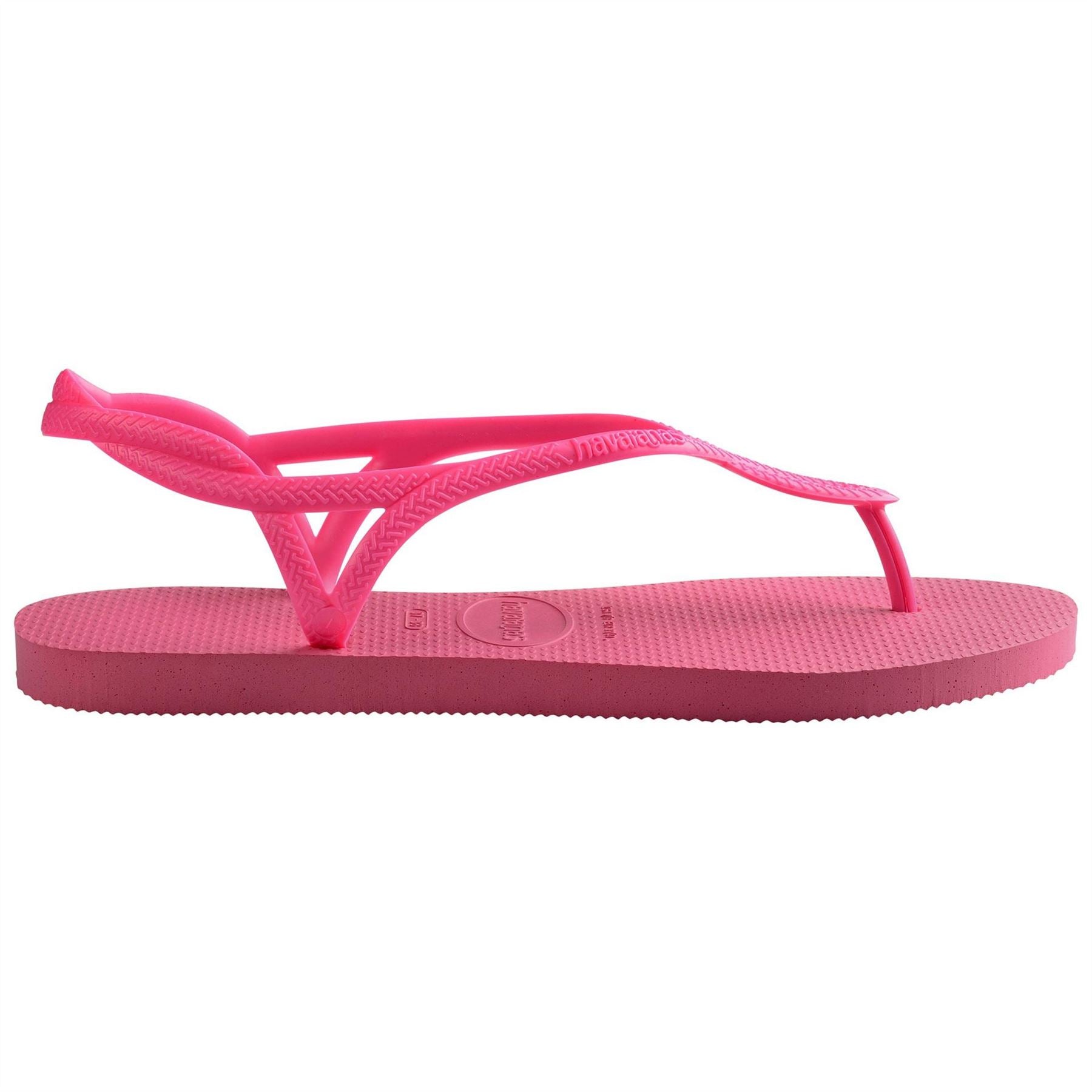 Havaianas Womens Hav. Luna Ciber Pink 37 38 Flip Flops