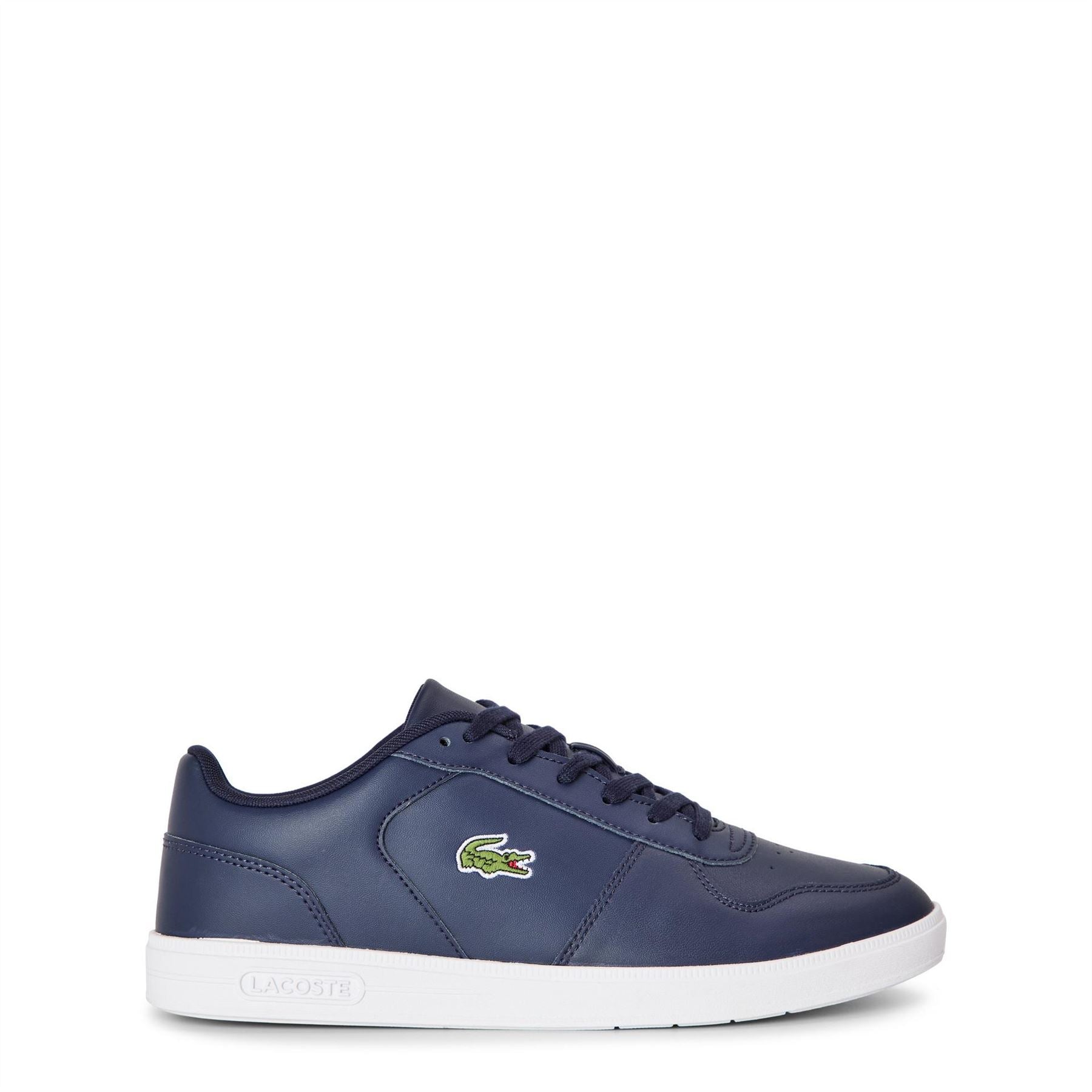 Lacoste T Base Leather Low Top Trainers
