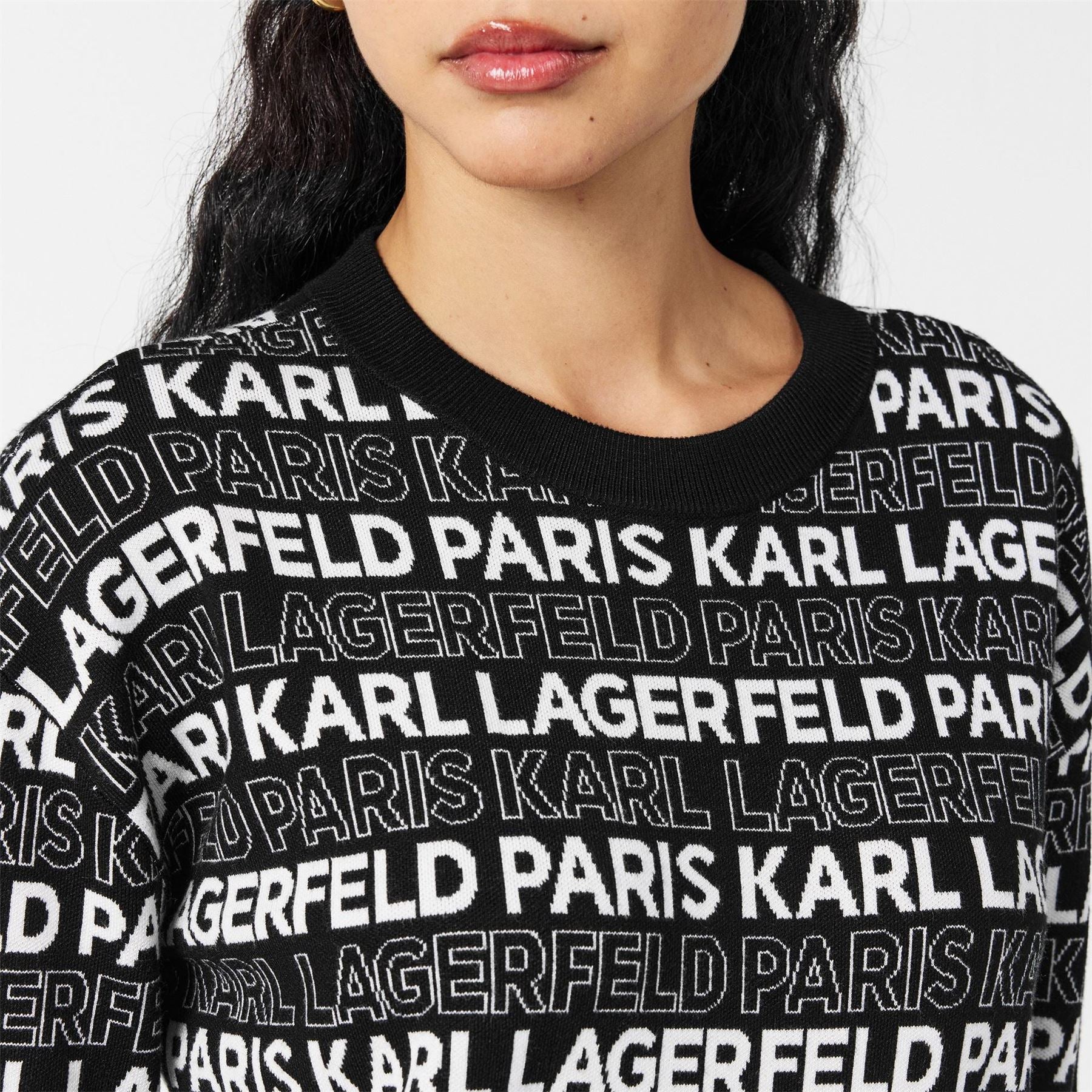 Karl Lagerfeld Karl Sportswear Knitted Crew Neck Jumper