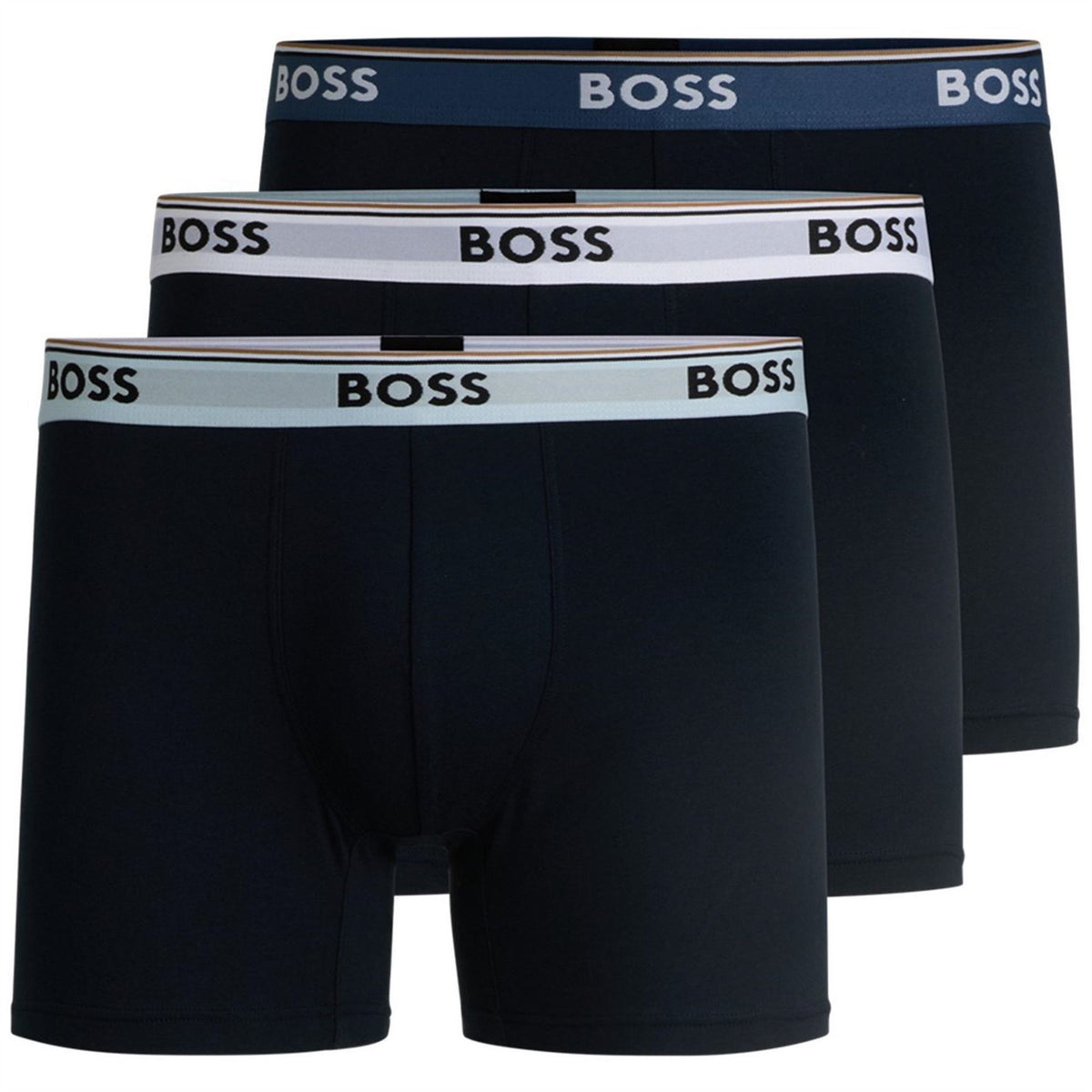 Boss Bodywear 3 Pack Boxer Briefs with Logo Detail