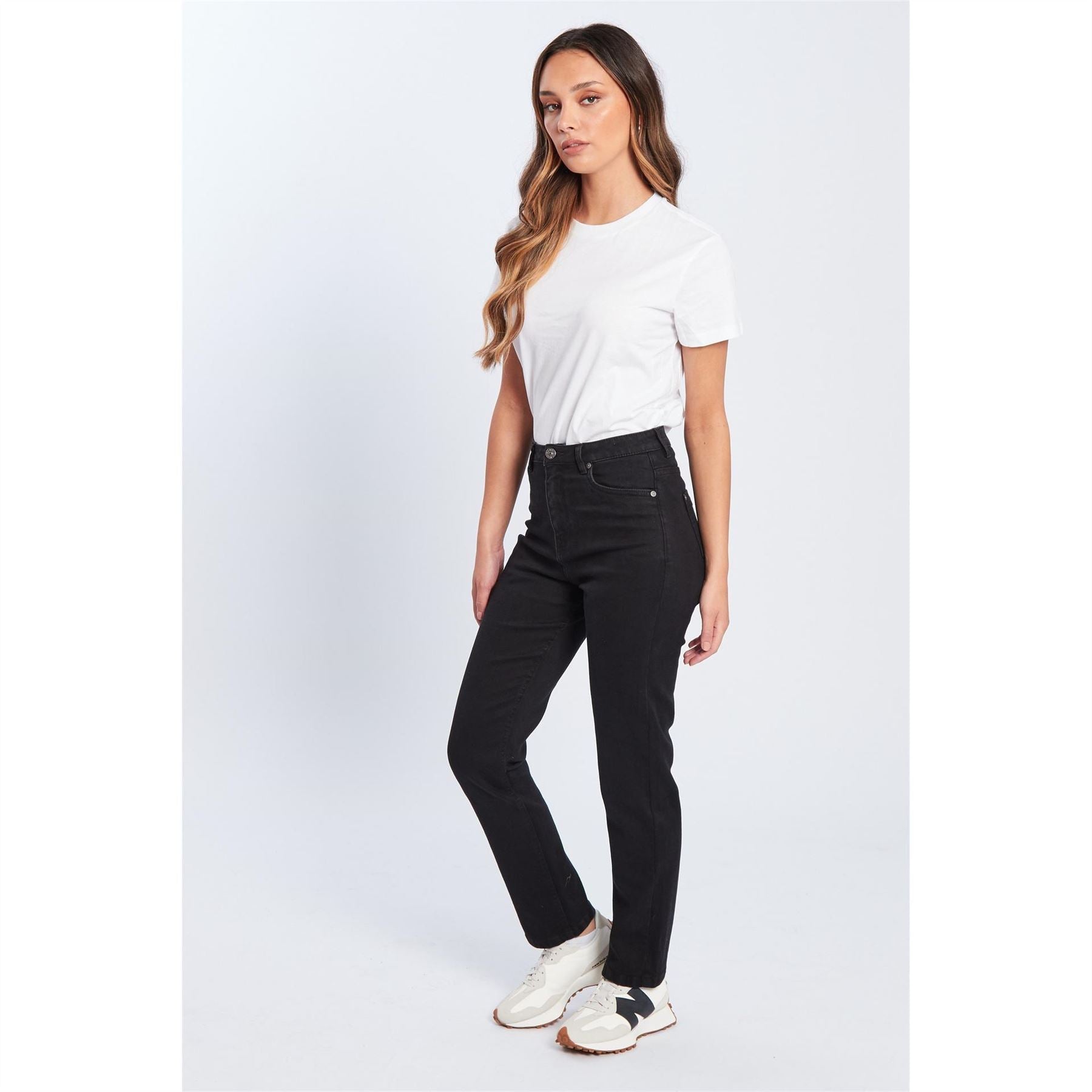 Be You Beyou Mom Straight Leg Jeans