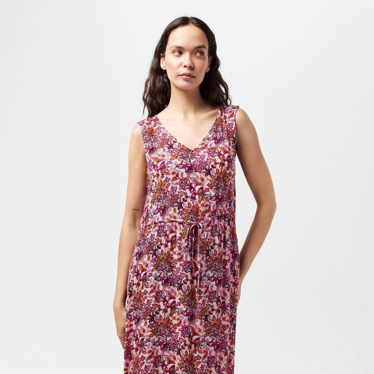 Vero Moda Anna V-Neck Sleeveless Maxi Dress