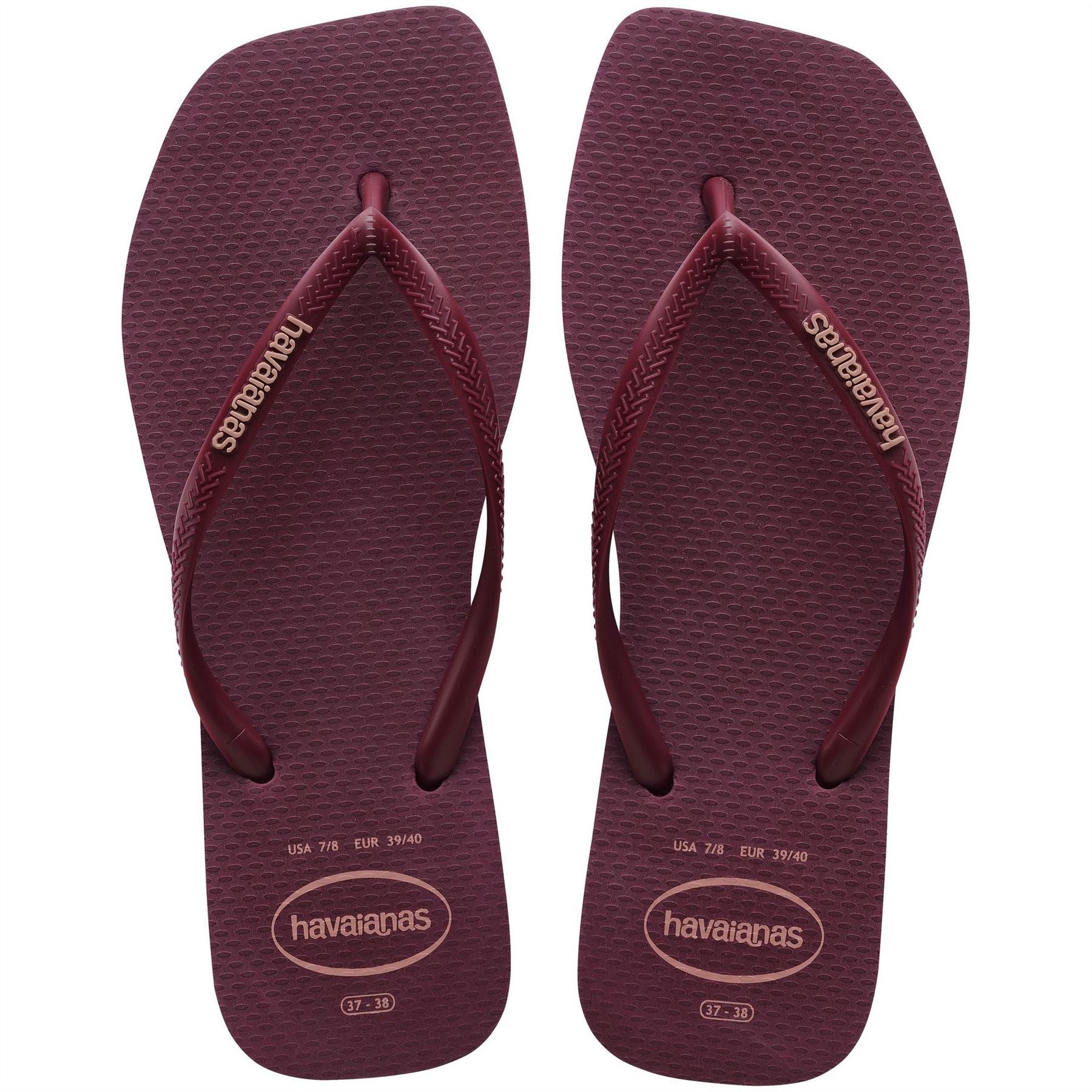 Havaianas Hav. Square Logo Pop Up Fresh Laven Flip Flops Womens