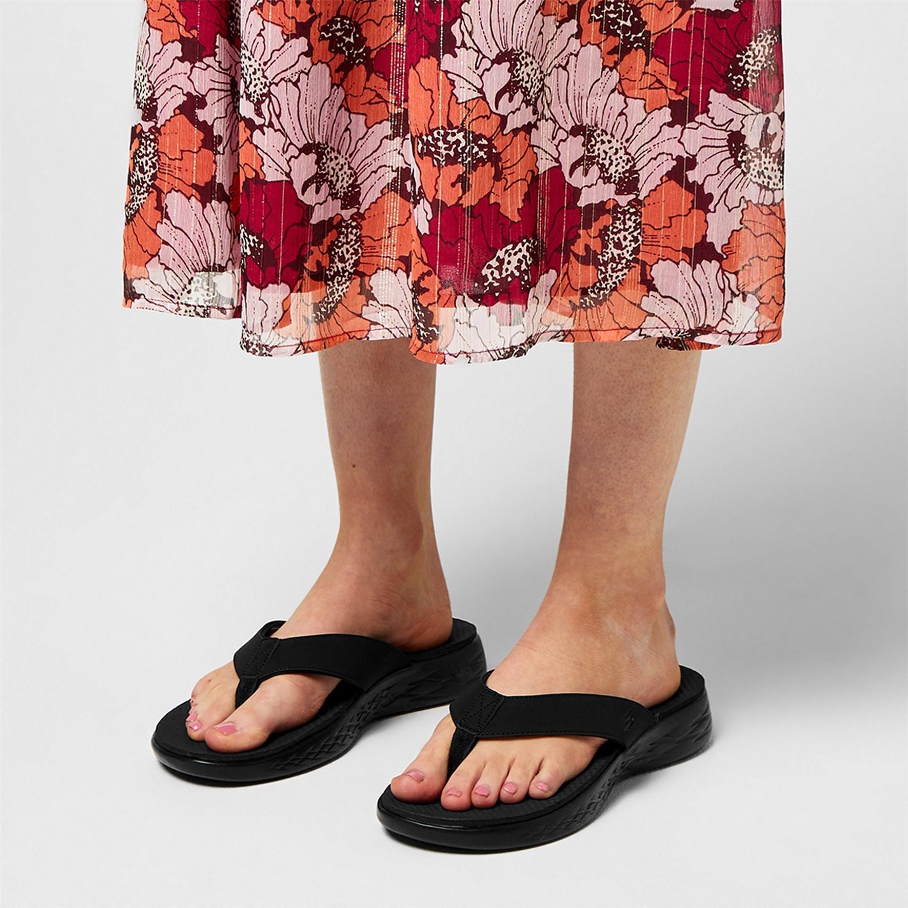 Skechers Womens On The Go Vacay Flip Flops