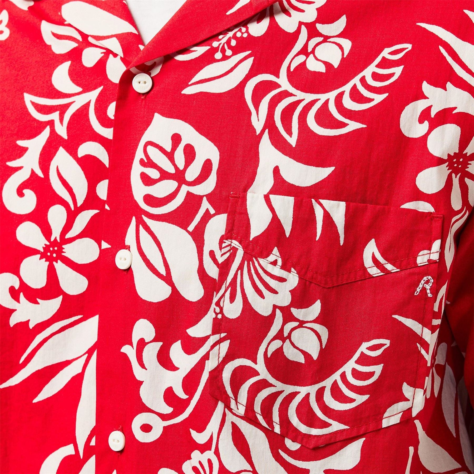 Replay Hawaiian Short Sleeve Patterned Shirt
