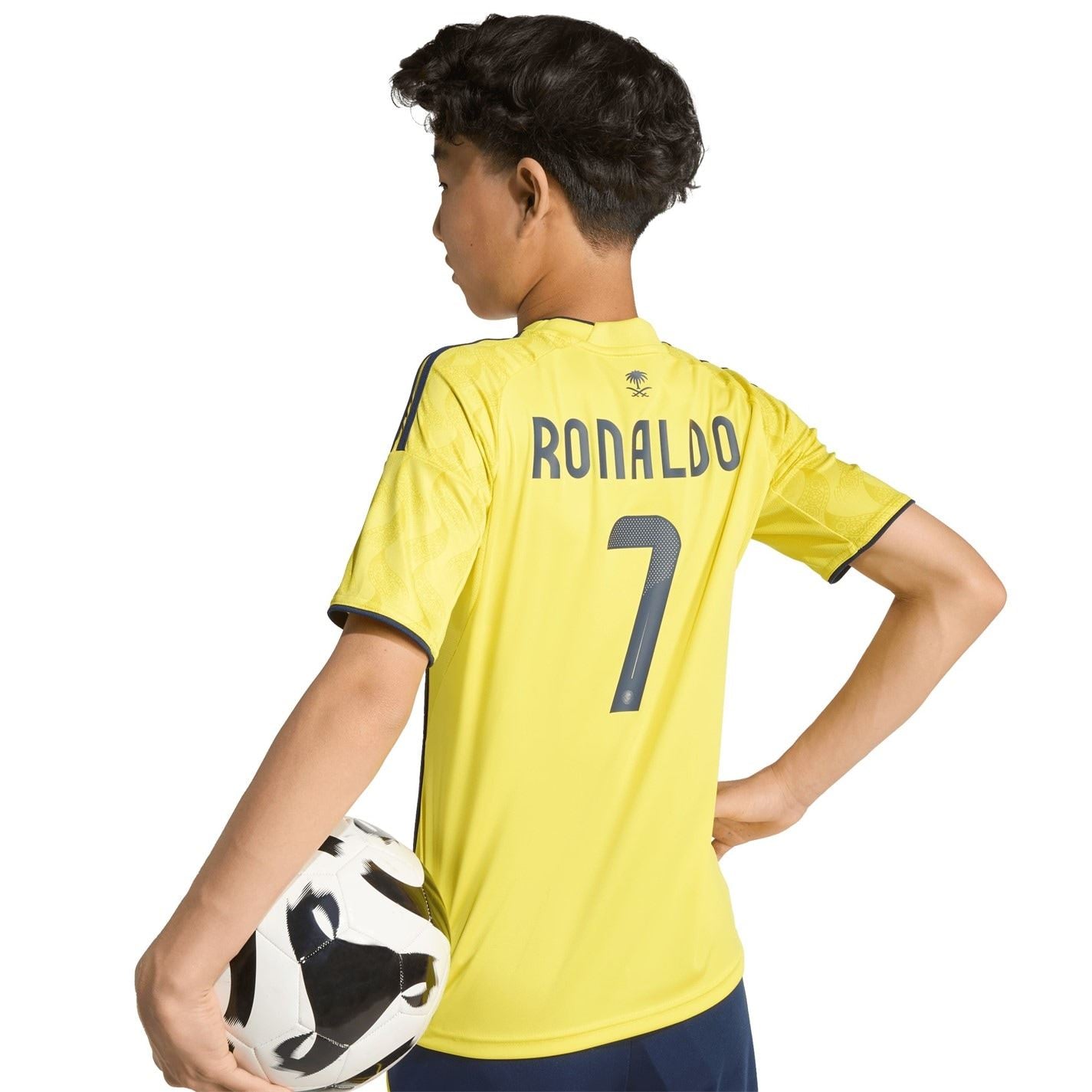 adidas Al Nassr  Ronaldo Home Shirt 2025 2026 Juniors