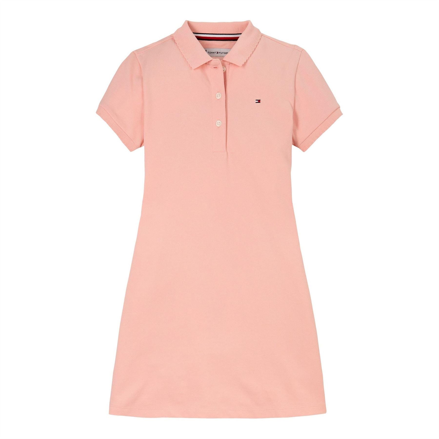 Tommy Hilfiger Polo Collared Neck Mini T-Shirt Dress