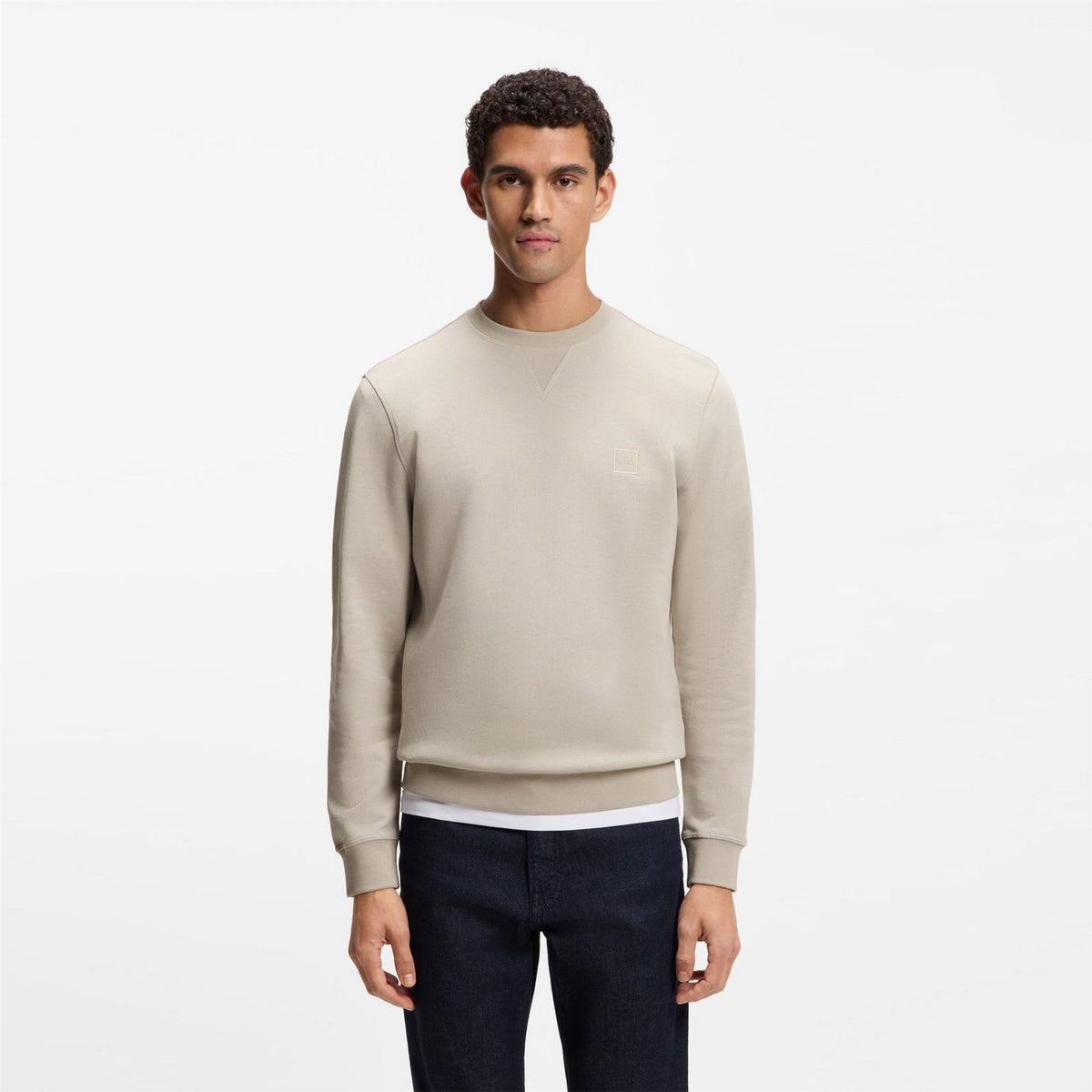 Boss Orange Long Sleeve Premium Cotton Sweatshirt (westart Crew Neck)
