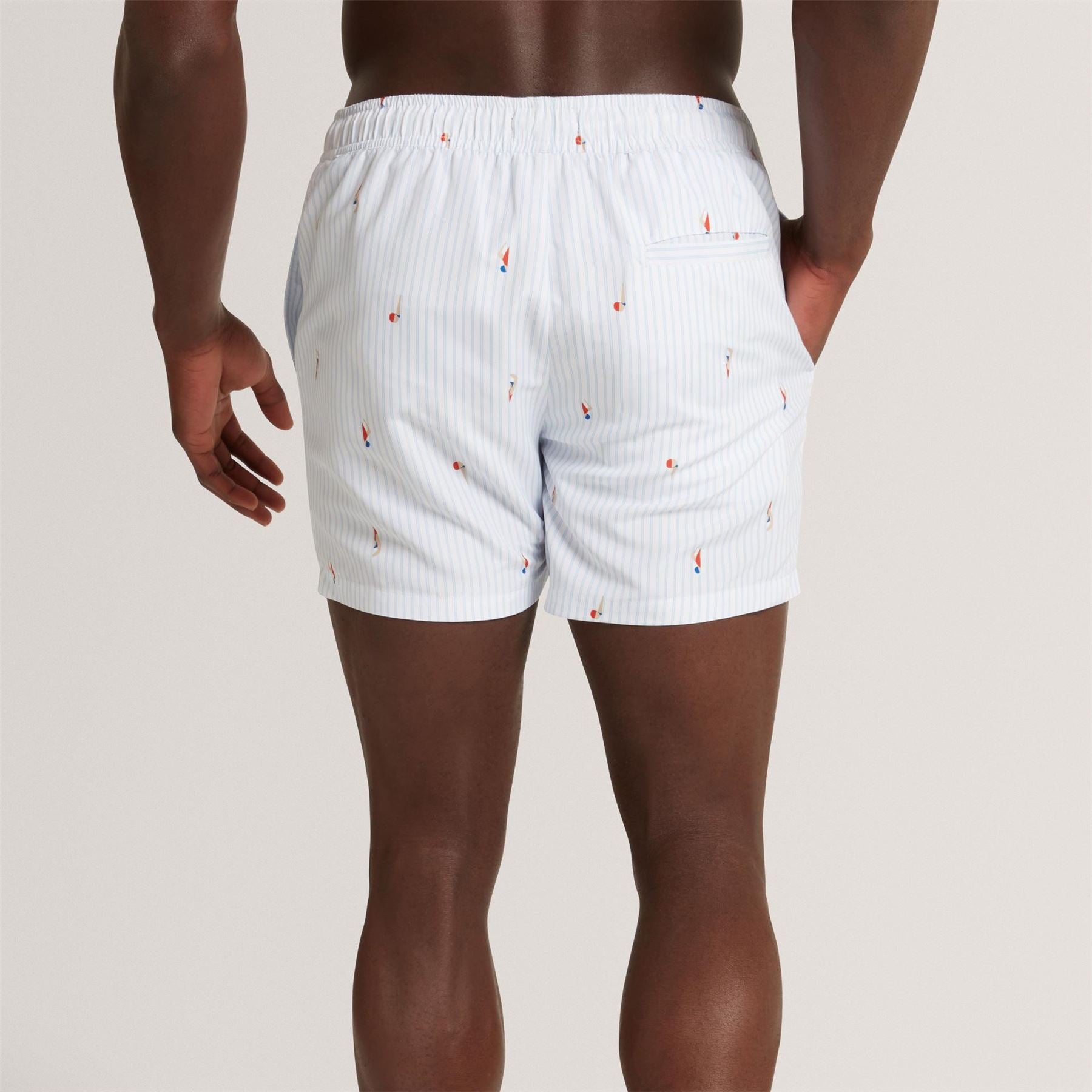 Ted Baker Baker Stripe Swim Shorts