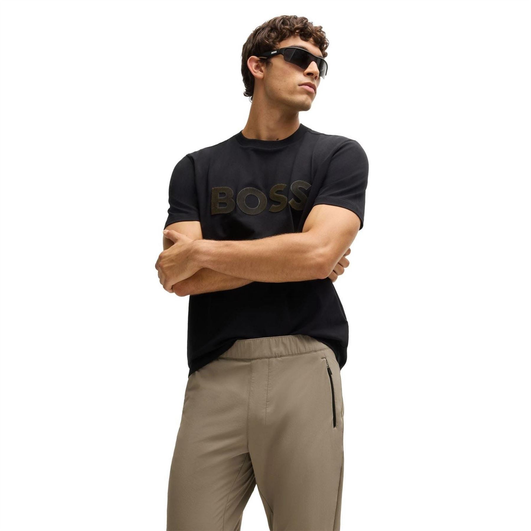Boss Basin Tapered Fit Trousers