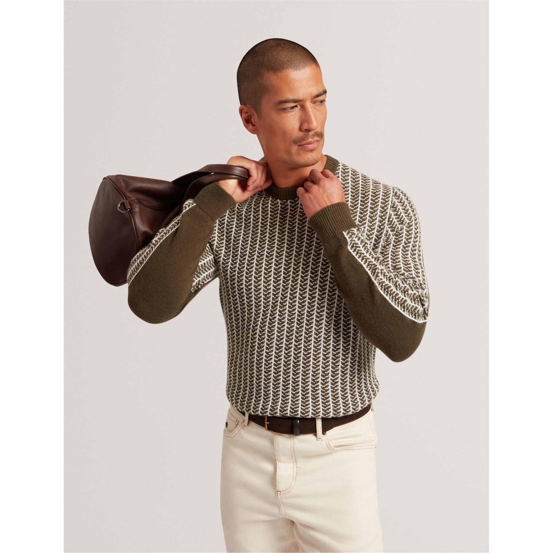 Ted Baker Textured Crew Sweatshirt