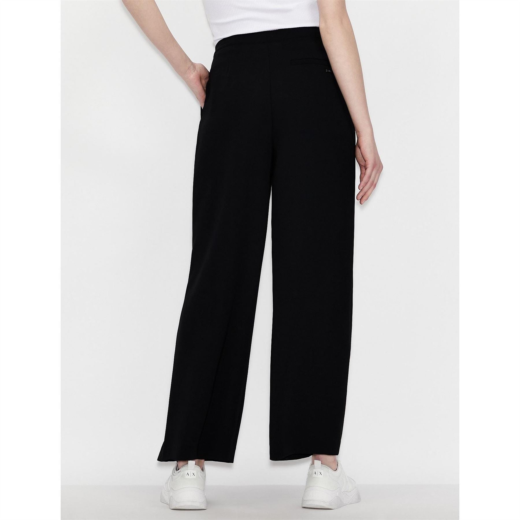Armani Exchange Wide Leg Trousers
