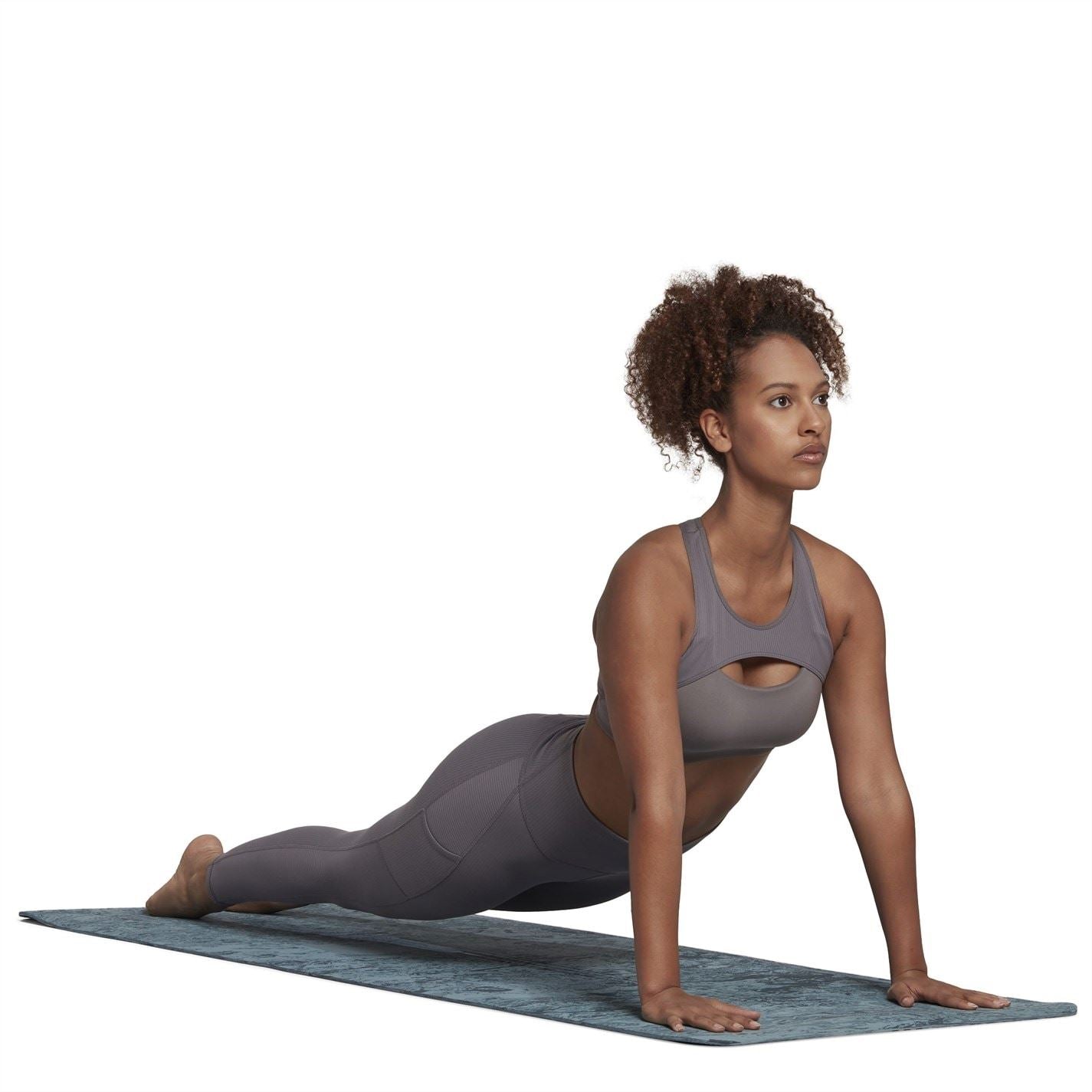 adidas Womens Coreflow Studio Medium Support Yoga Wind Bra