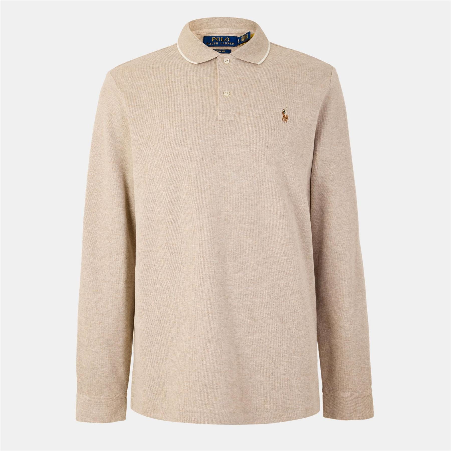 Polo Ralph Lauren Estate Regular Fit Long Sleeve Polo Shirt