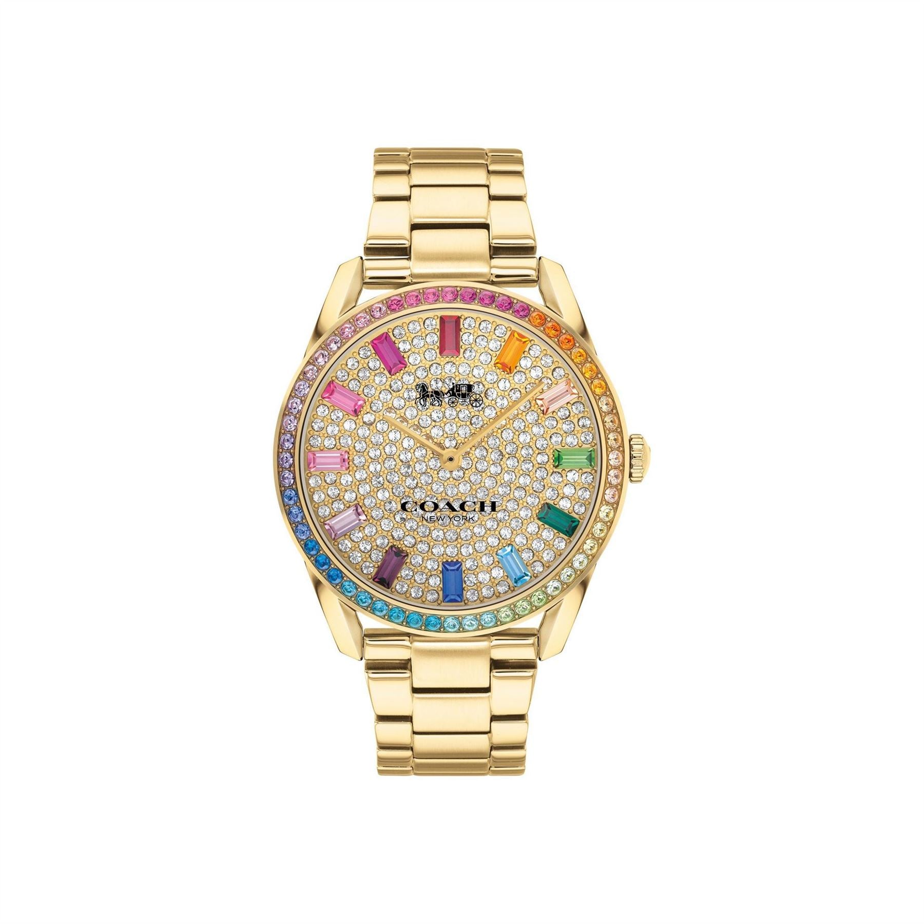 Coach Gold Plated Preston Watch