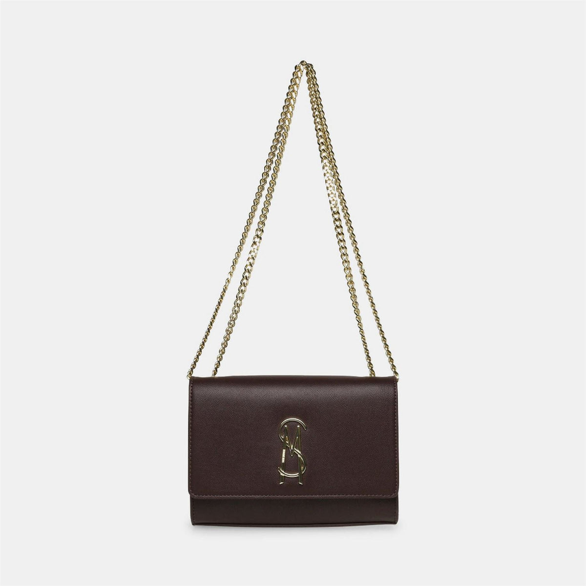 Steve Madden Bramone Cross Body Bag with Chain and Gold Hardware