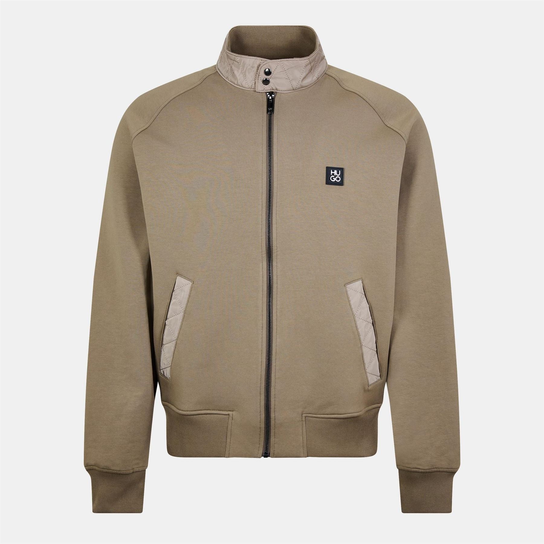 Hugo Mock Neck Regular Fit Sweatshirt