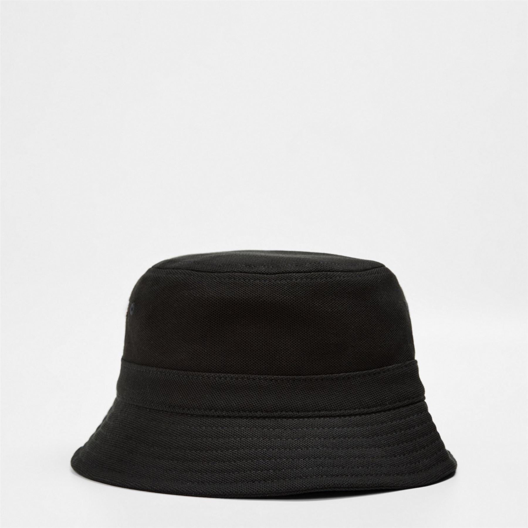 Lacoste Crocodile Logo Print All Around Brim Bucket Hat