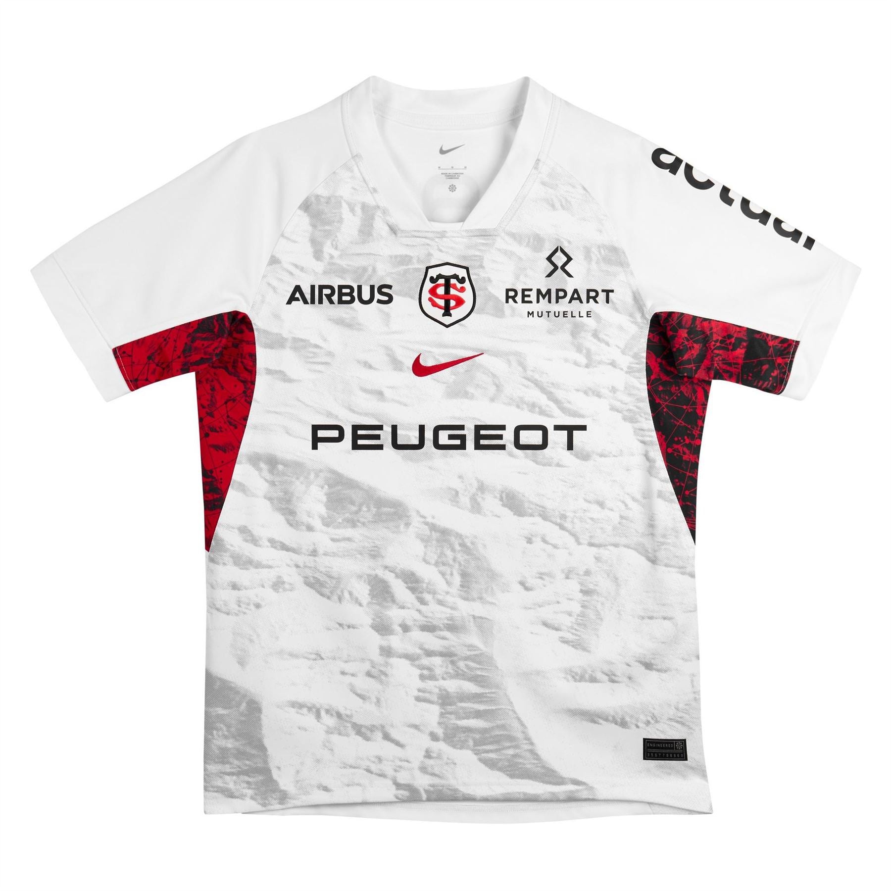 Nike Away Short Sleeve Dri Fit Rugby Shirt