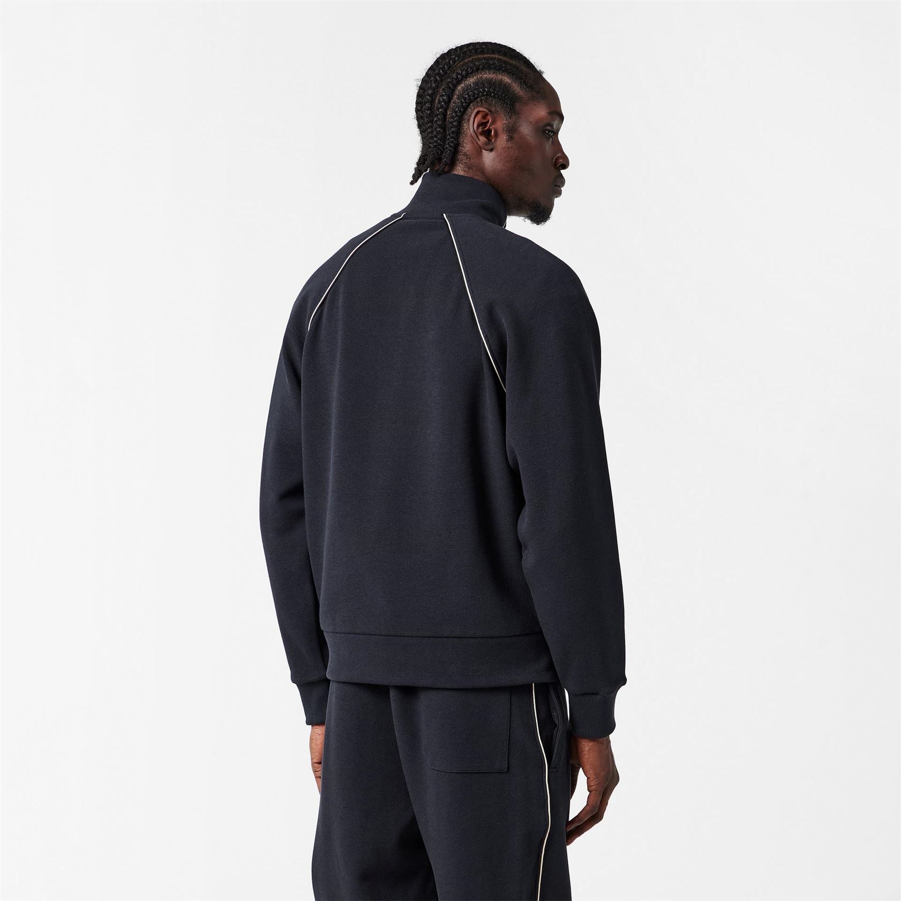 Boss Green Woven Tracksuit 2 Piece Set With Piping  And  Logo Detail