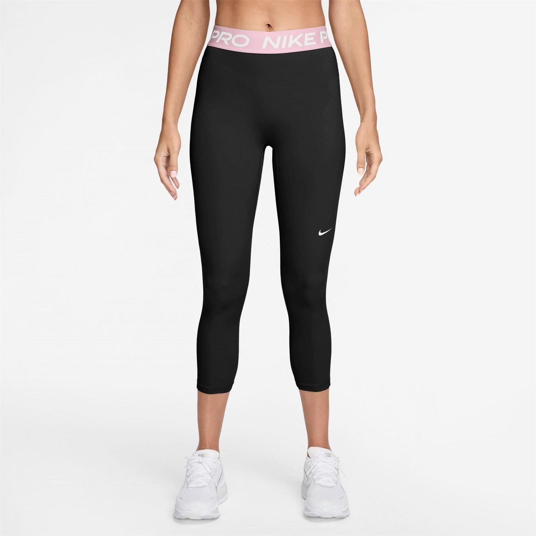 Nike Essential Solid Patterned Skinny Fit Leggings