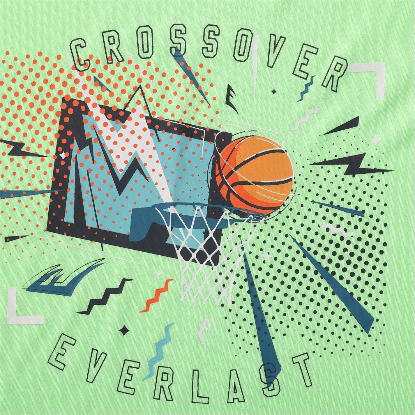 Everlast Basketball Short Sleeve Performance T-Shirts Juniors