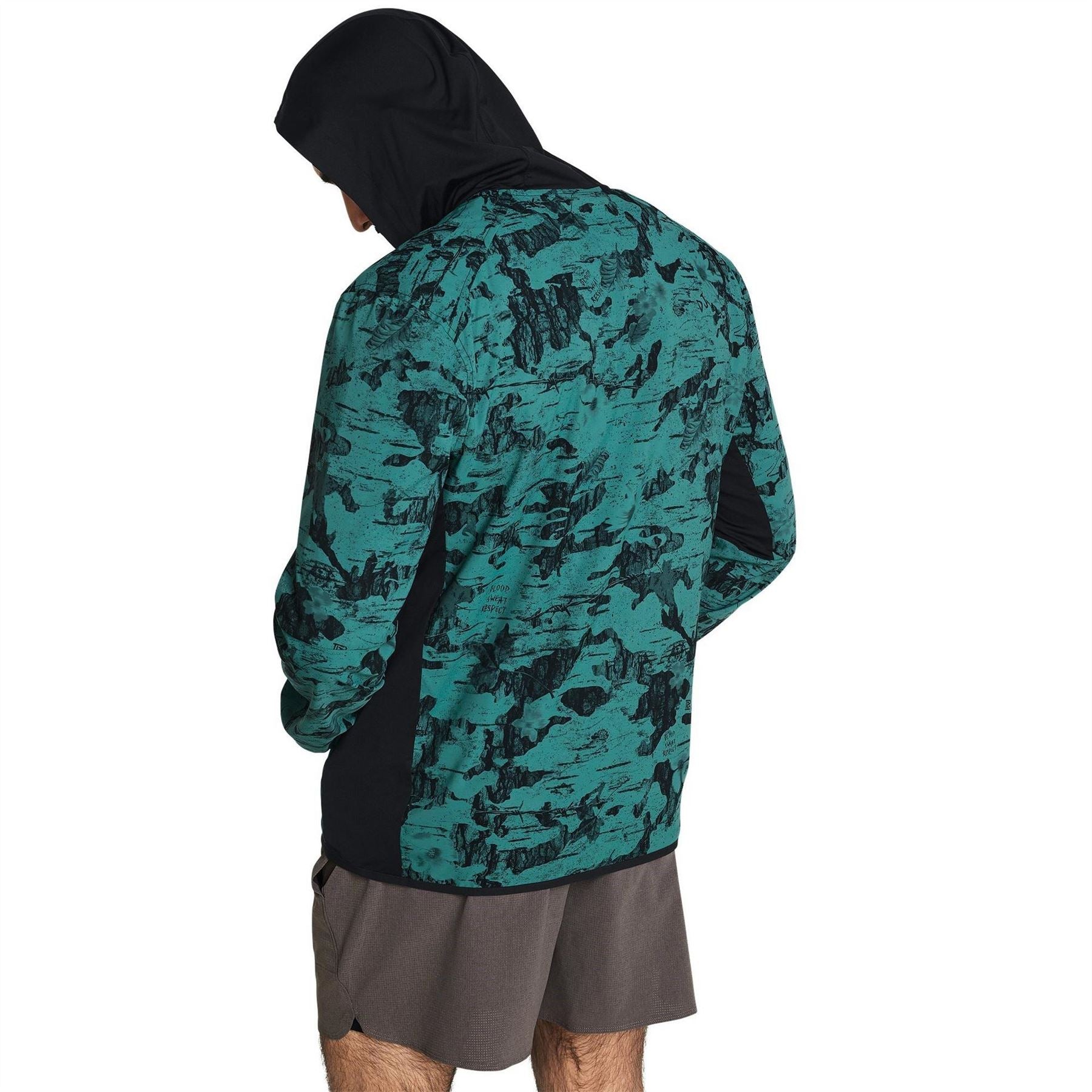 Under Armour Mens Armour Pjt Rck Iso Tide Hybrid Jacket Hoody