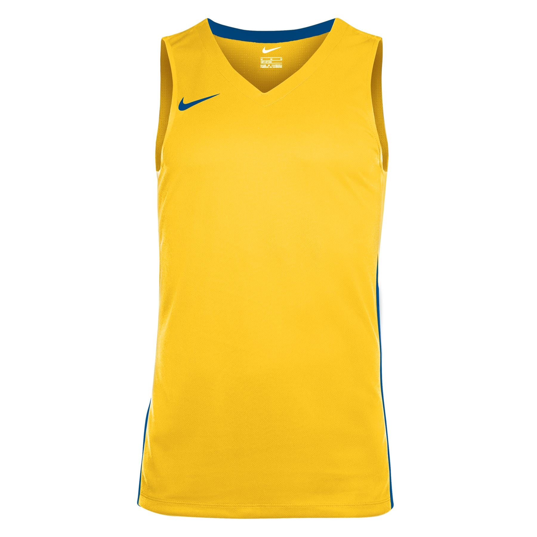 Nike V-Neck Sleeveless Regular Fit Jersey Tank