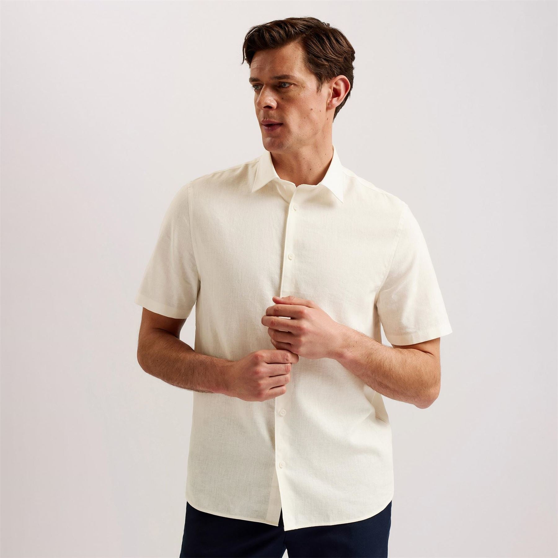 Ted Baker Naires Regular Fit Short Sleeve Shirt