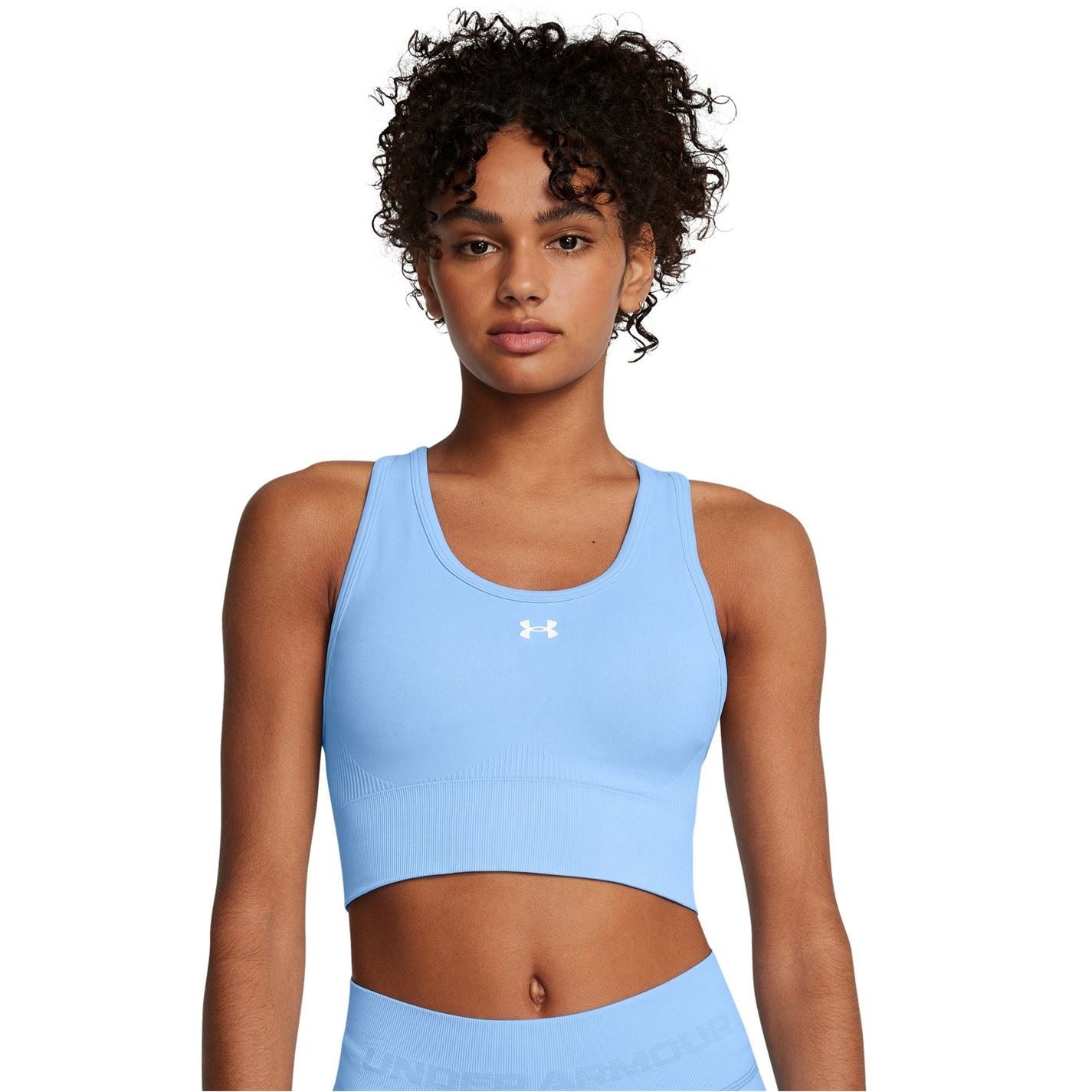 Under Armour Womens Armour Vanish Seamless Mid Bra Medium Impact Sports