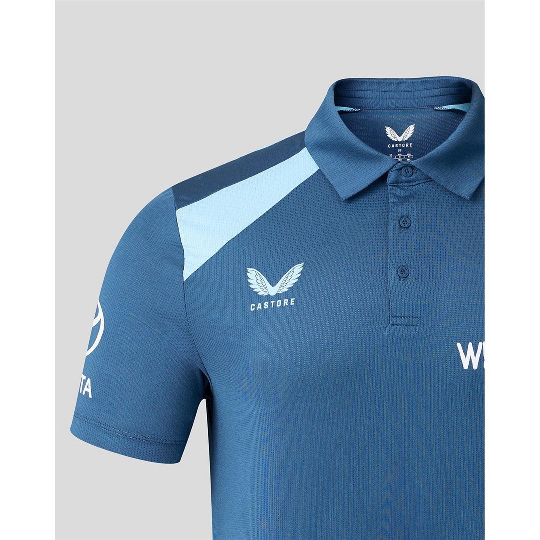 Castore 26 27 England Cricket Polo Shirt
