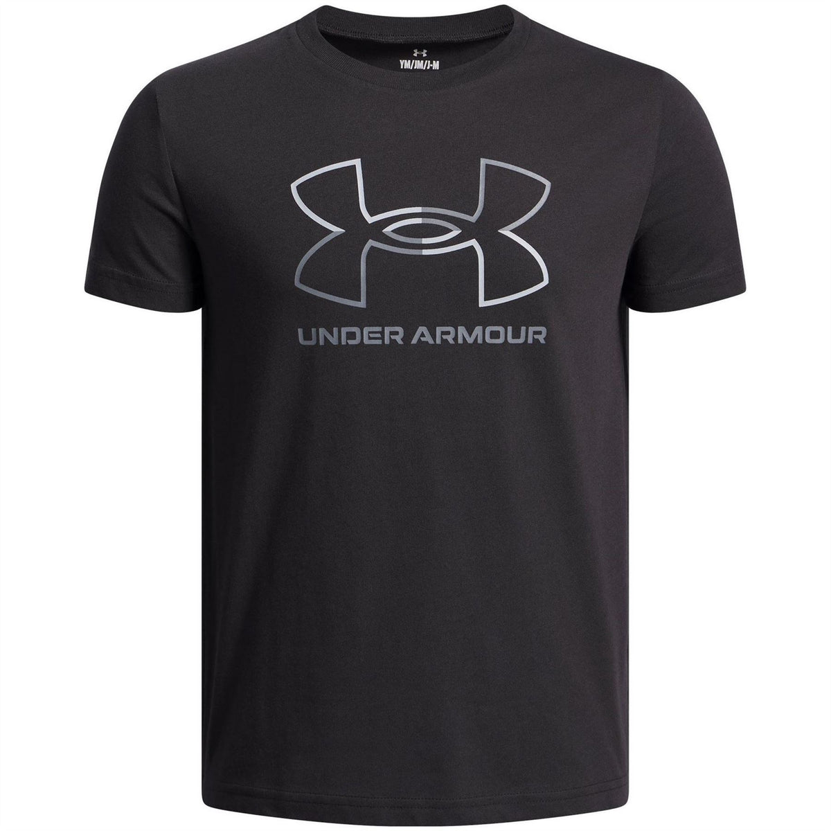 Under Armour Foundation Bold Logo Regular Fit Crew Neck Short Sleeve T-Shirt