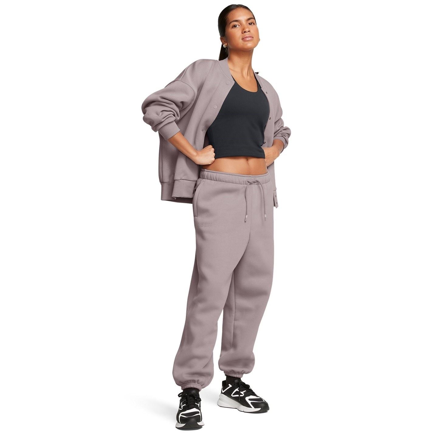 Under Armour Solid Patterned Icon Fleece Joggers