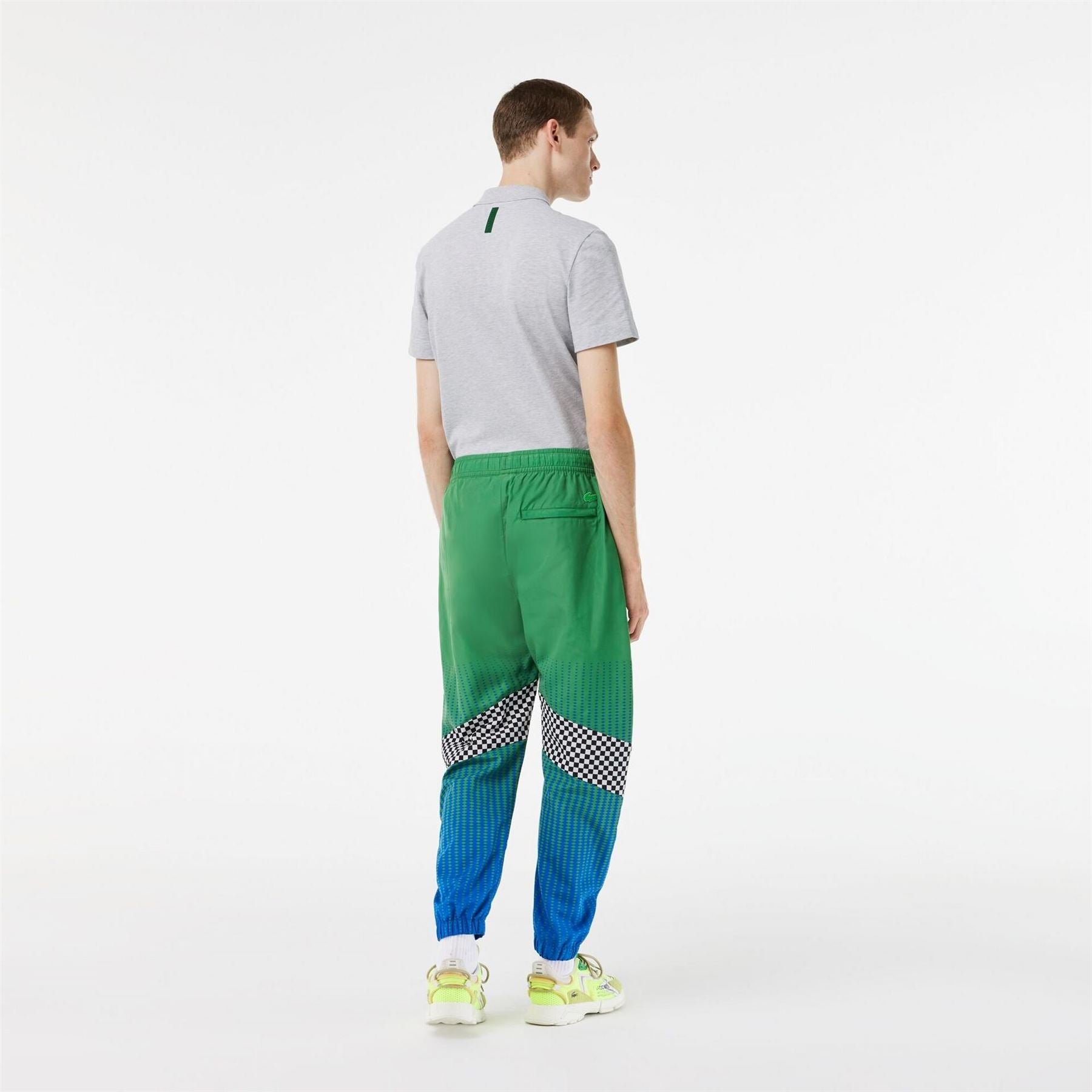 Lacoste Color Block Slim Cut Track Pants