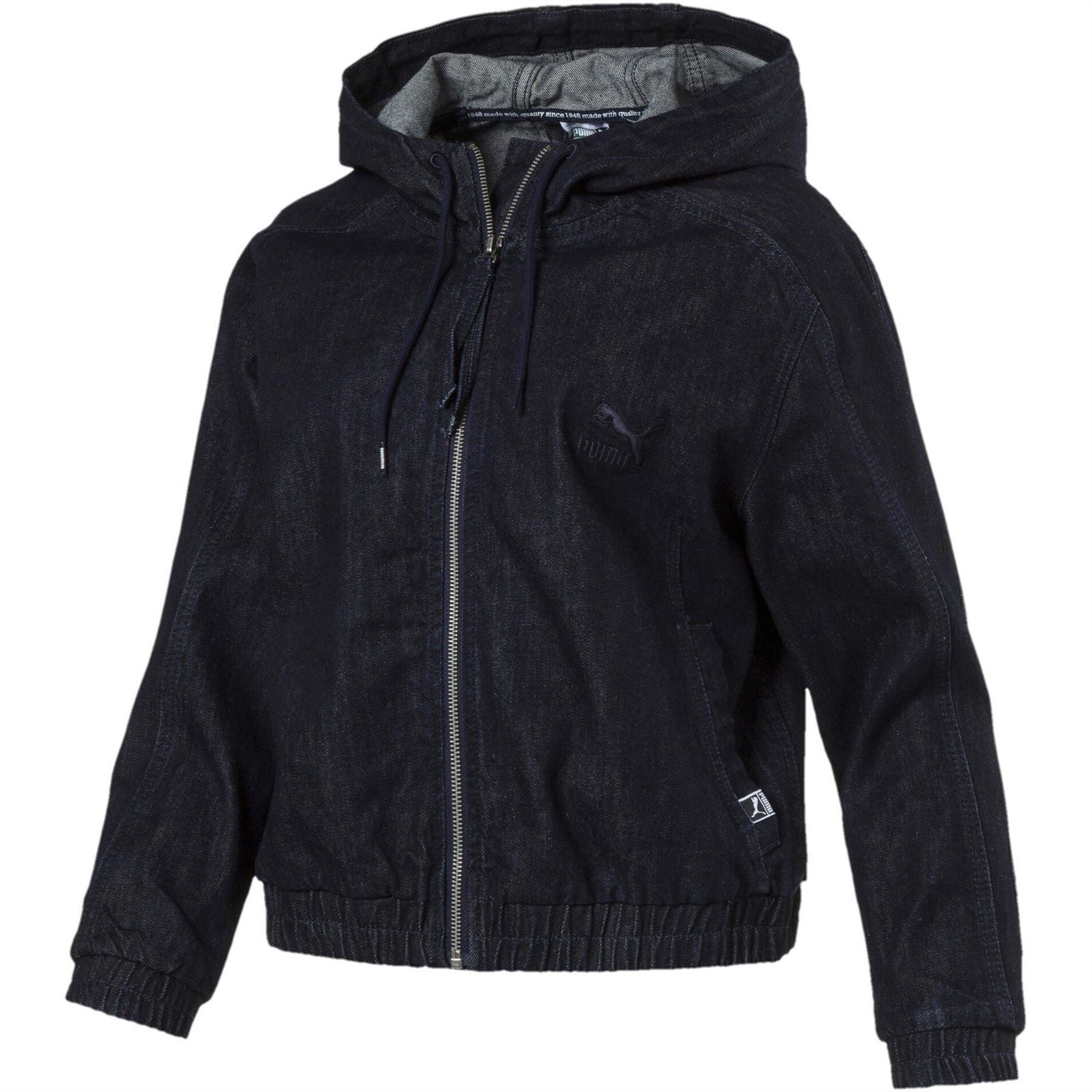 Puma Womens Denim T7 Track Jacket