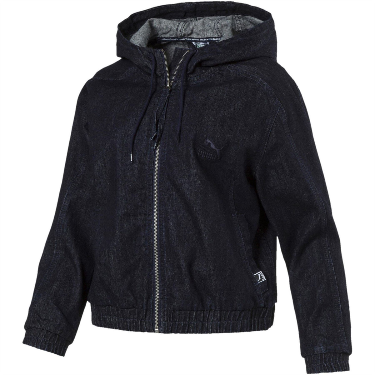Puma Womens Denim T7 Track Jacket