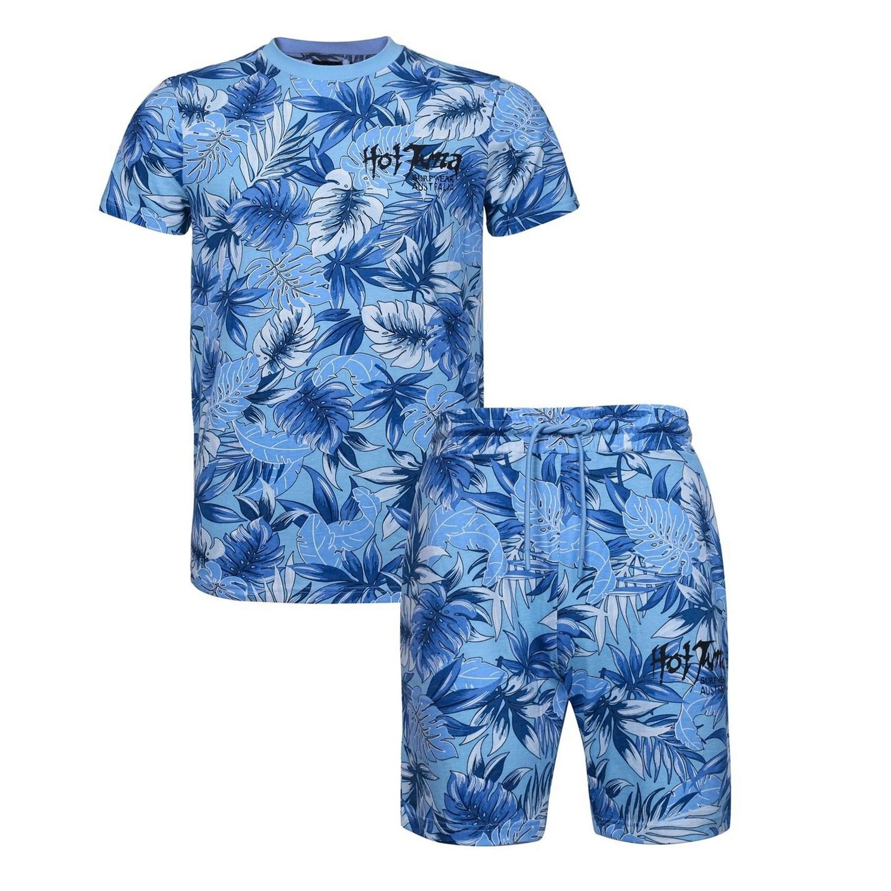Hot Tuna Crew Neck Short Sleeve Tee and Short Set