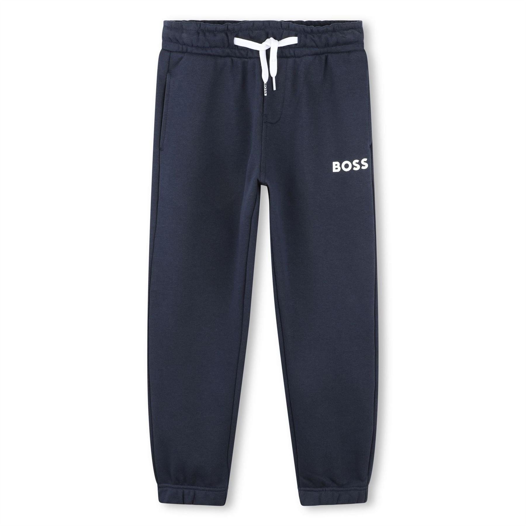 Boss Small Logo Jogging Bottoms, Drawstring Waistband