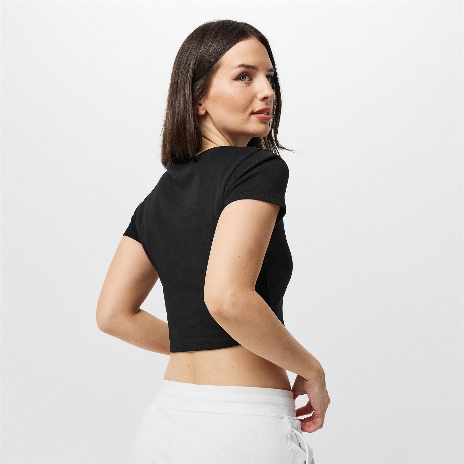 Jack Wills Cropped Baby Tee Ladies