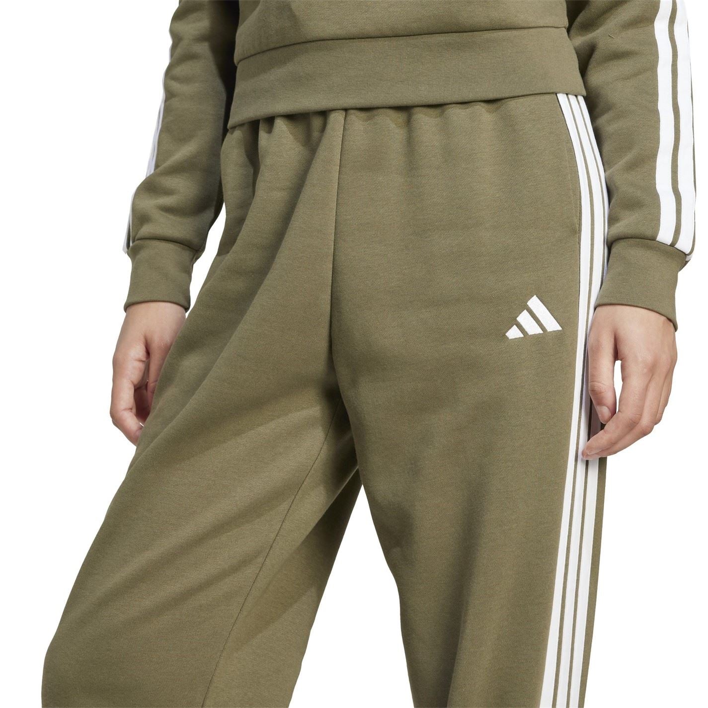 adidas Womens Essentials 3 Stripes Pants Slim