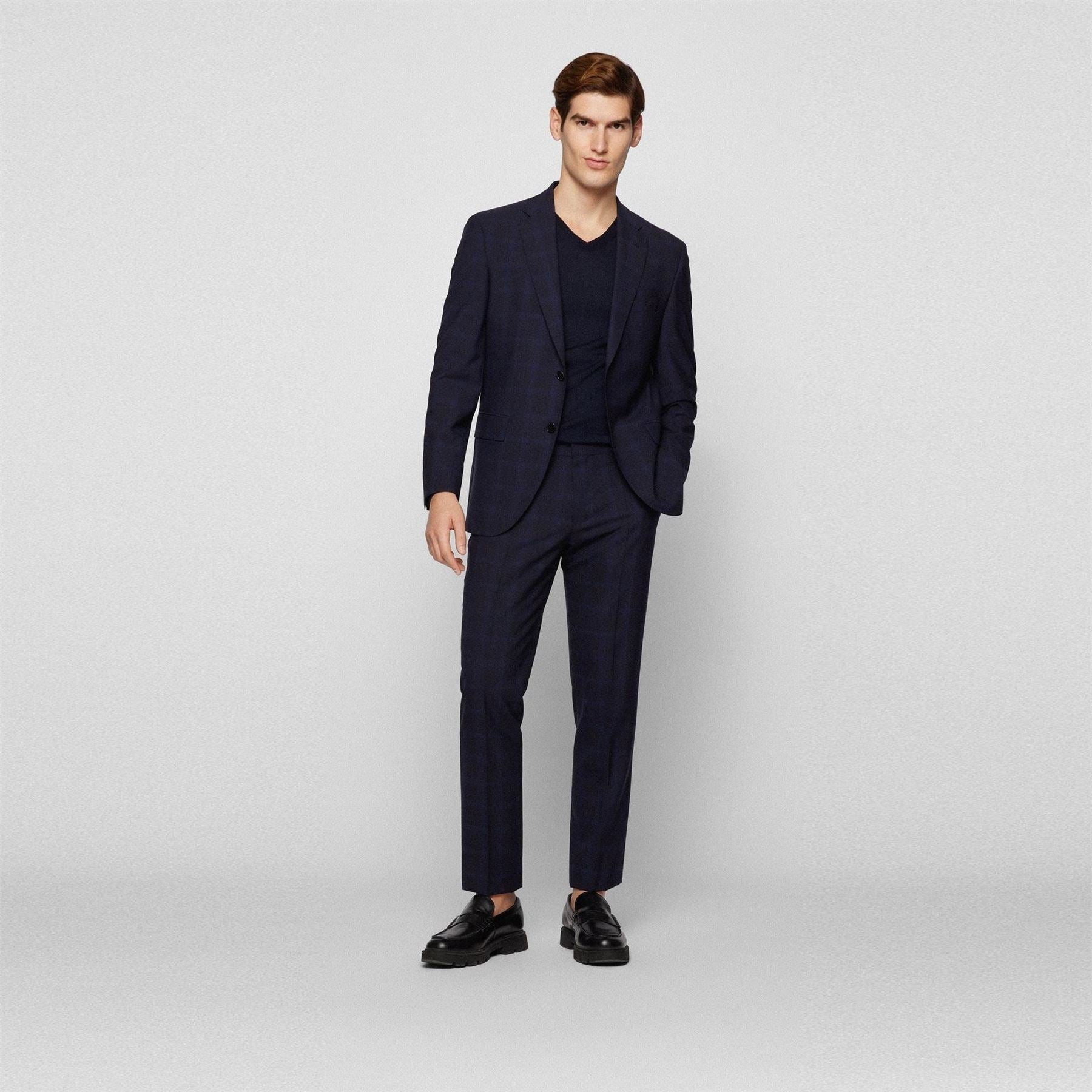 Boss V-Neck Long Sleeve Regular Fit Sweater