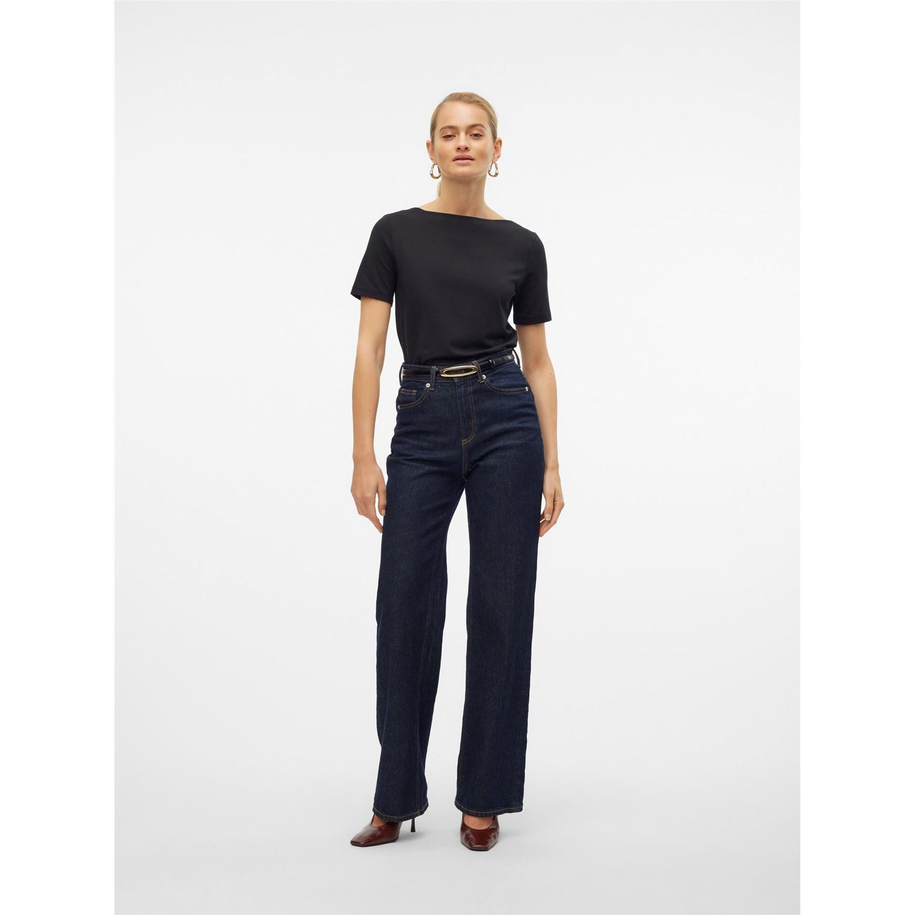 Vero Moda Modal Short Sleeve Regular Fit T-Shirt