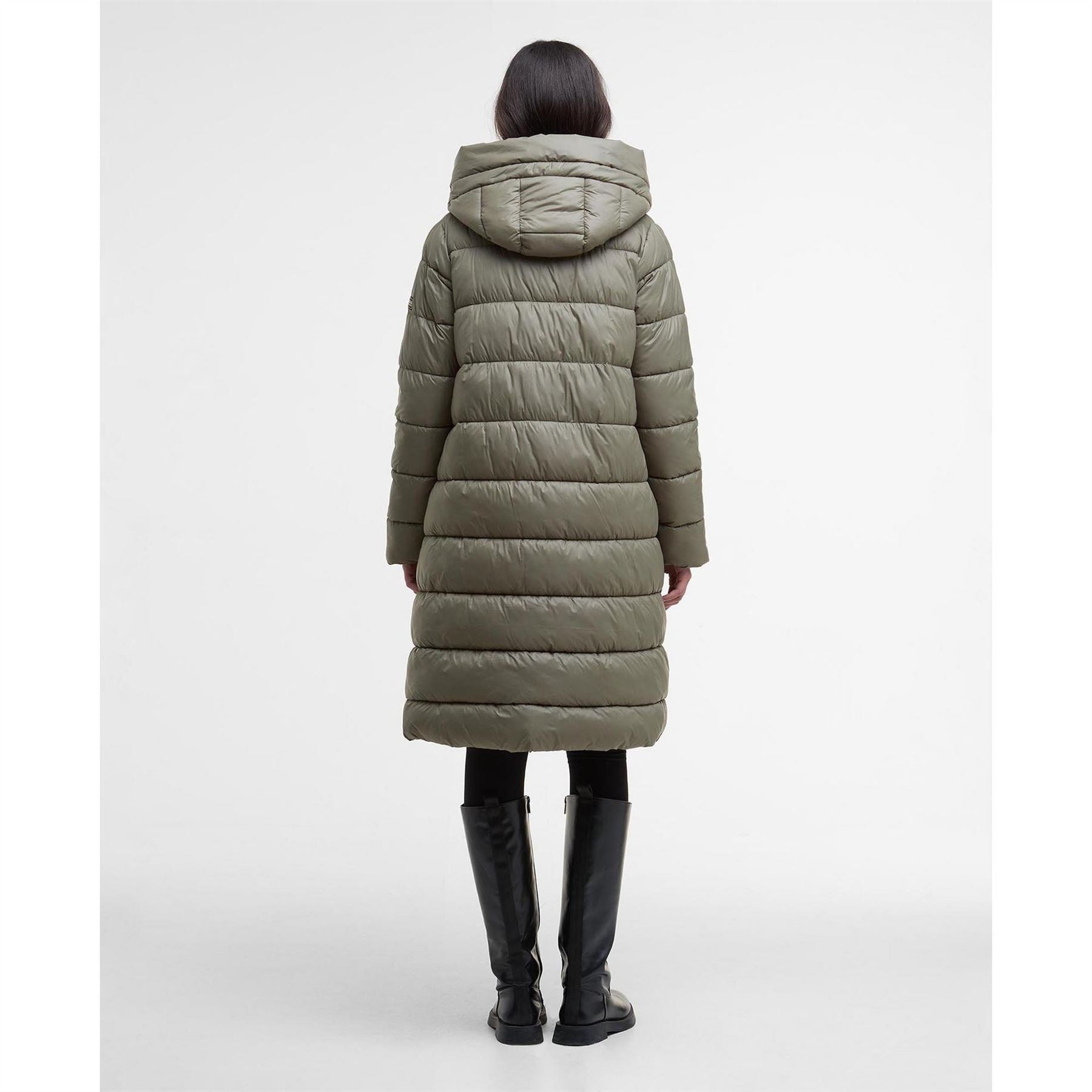 Barbour International Longline Puffer Jacket