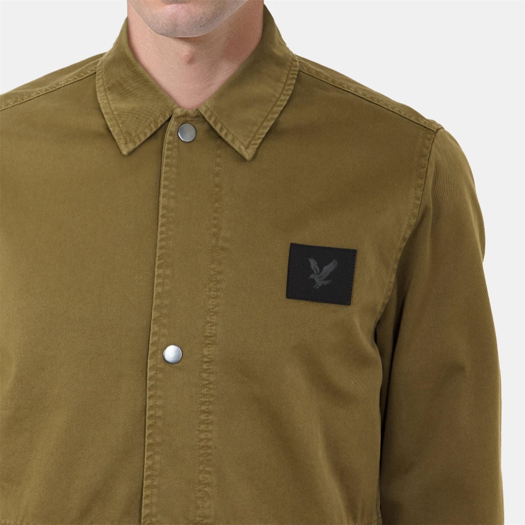 Lyle and Scott Collared Neck Regular Fit Chore Coat
