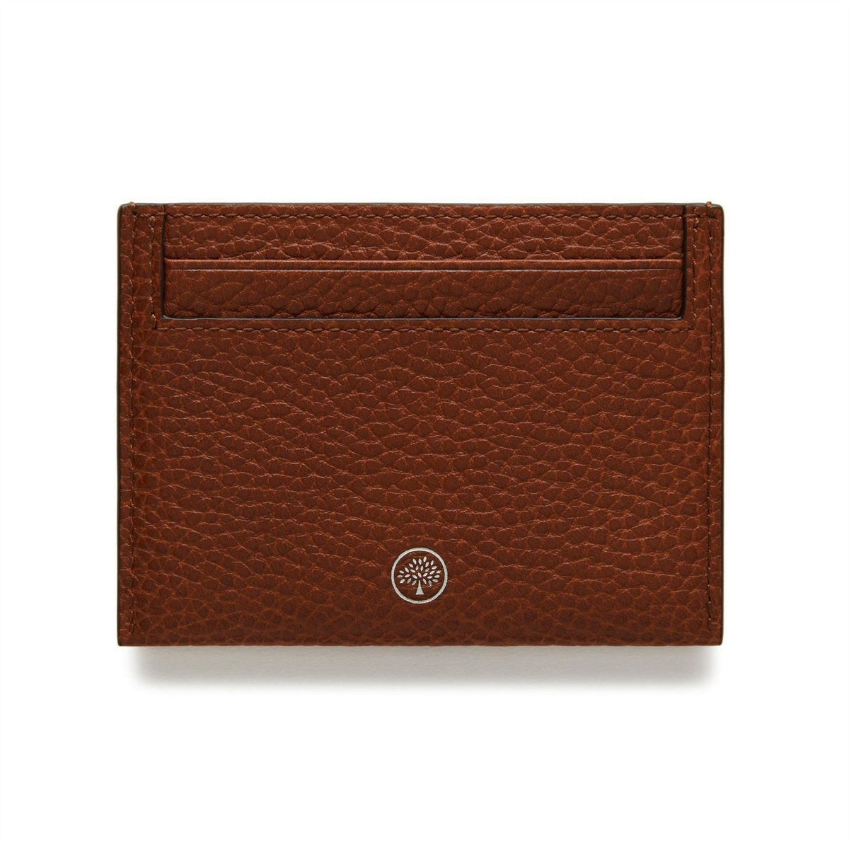 Mulberry Tone Leather Classic Grain Credit Card Slip