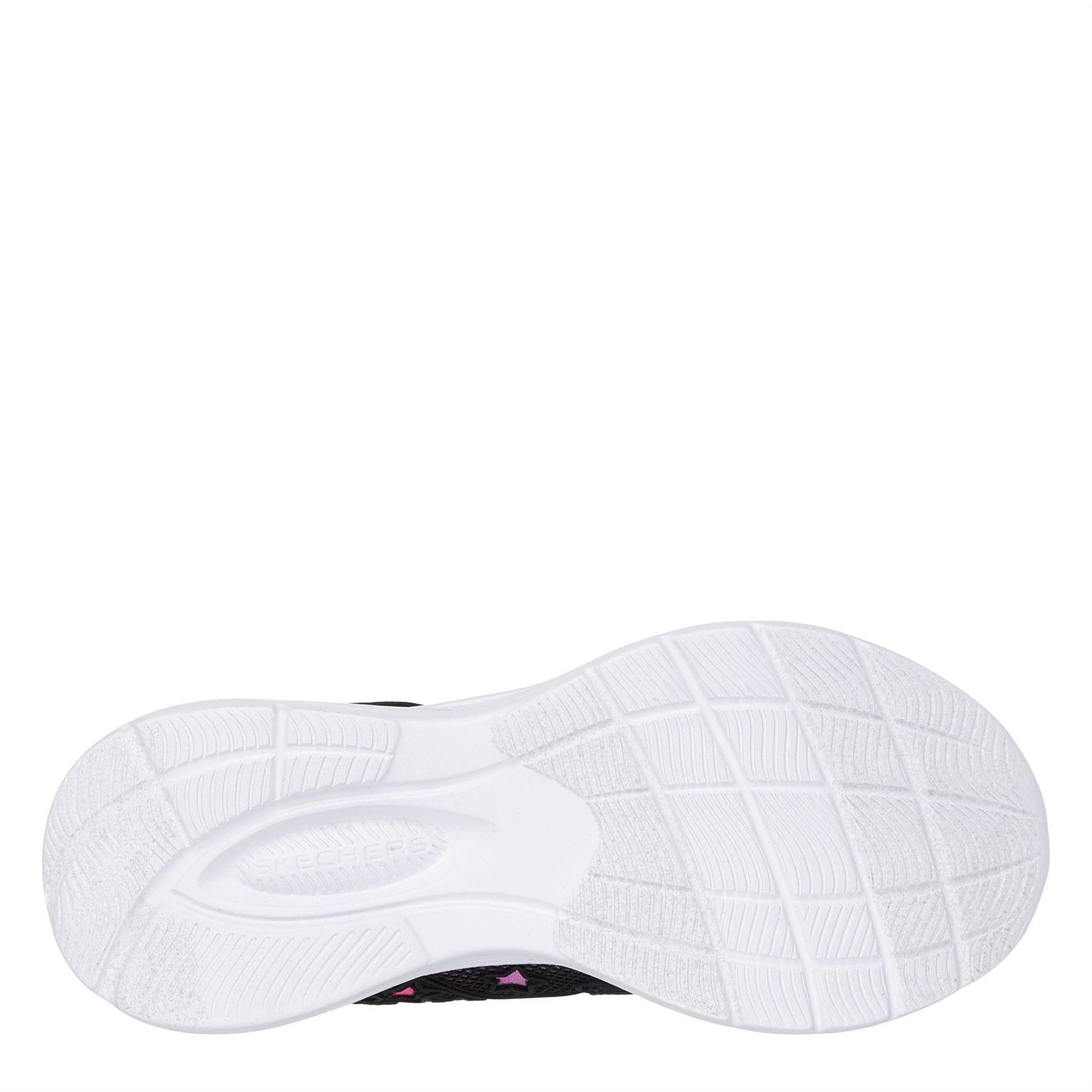 Skechers Flower Theme Kpu Water Repellent Sn Low Top Trainers Girls