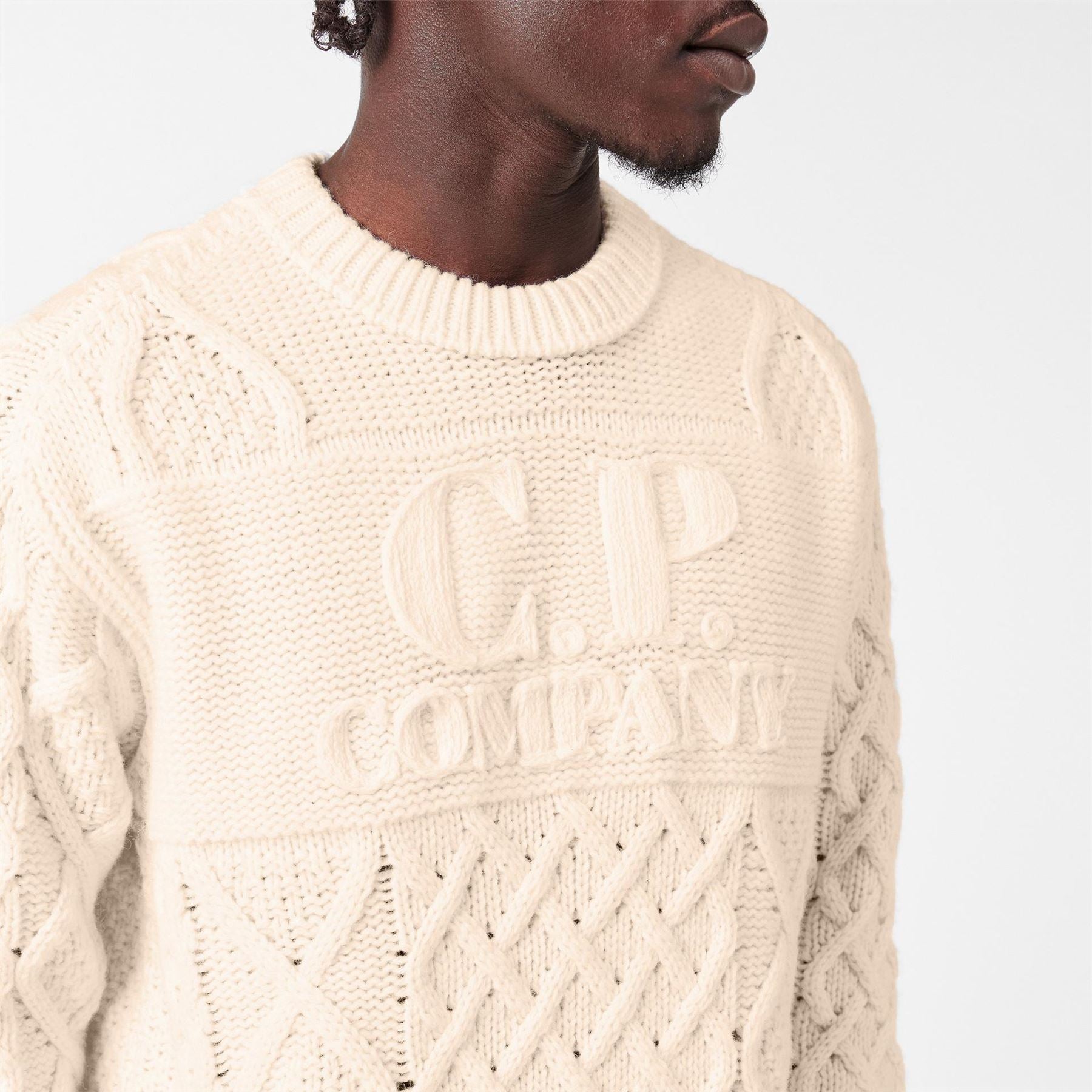 CP Company Lens Roll Nk Knitted Turtle Neck Jumper