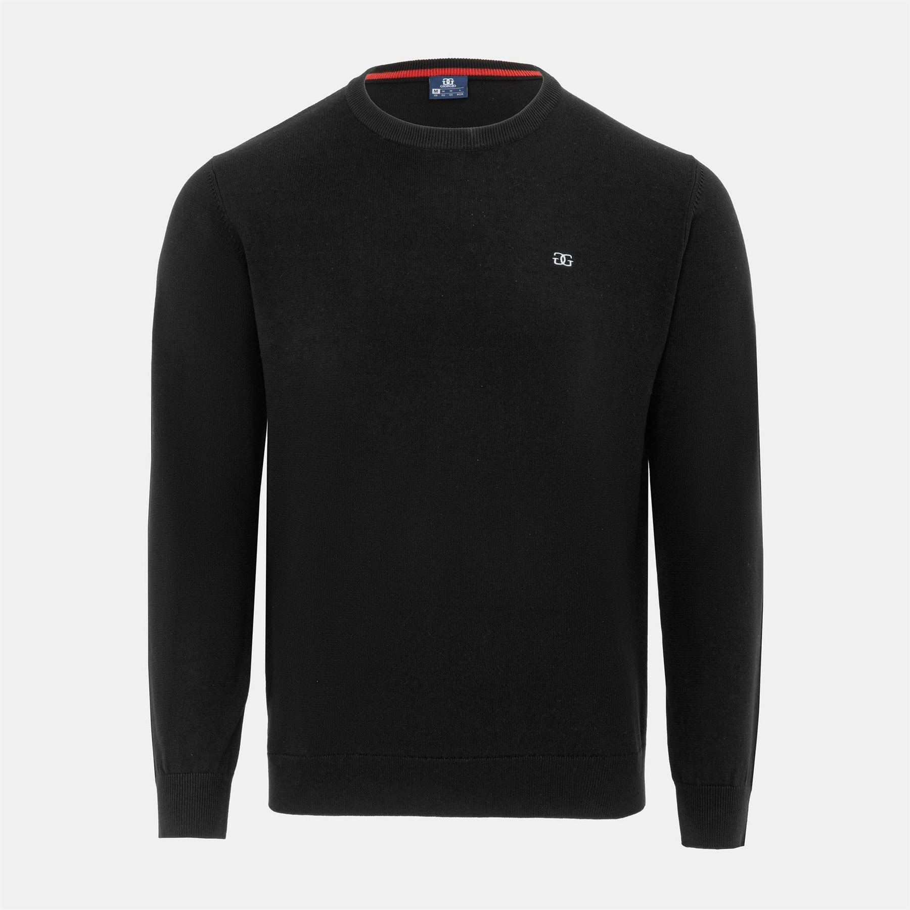 Giorgio Mens Crew Neck Sweater Knit