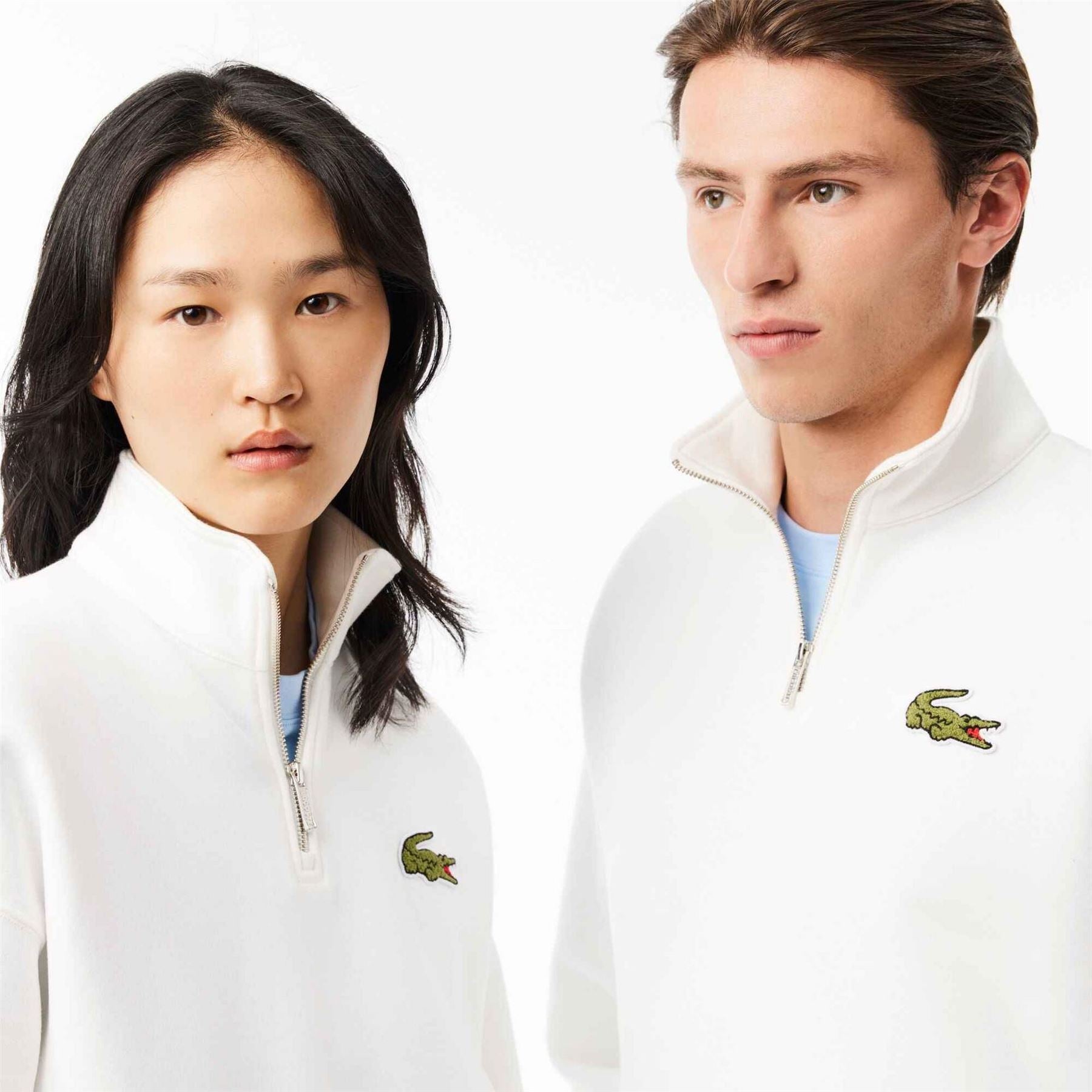 Lacoste Mock Neck Regular Fit Sweatshirt