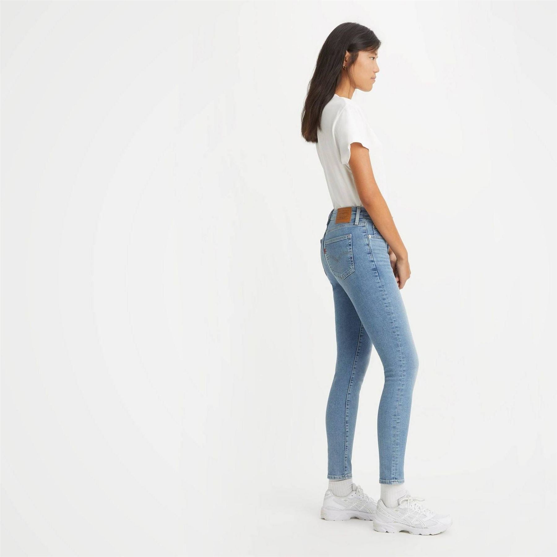 Levis 721 High Rise Cotton Stretch Skinny Jeans